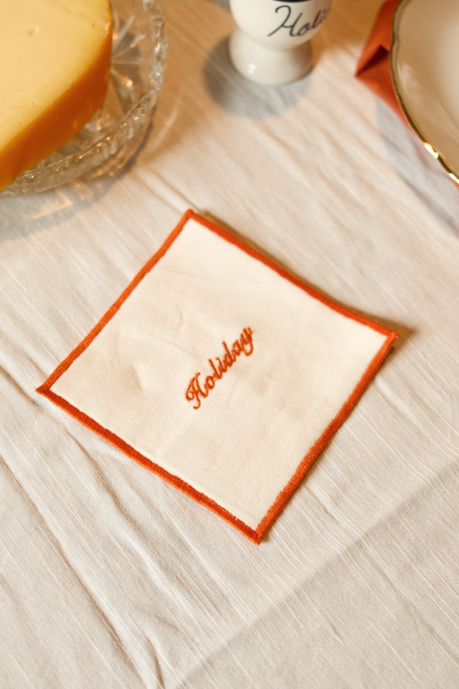 HOLIDAY COASTER SET OF 4