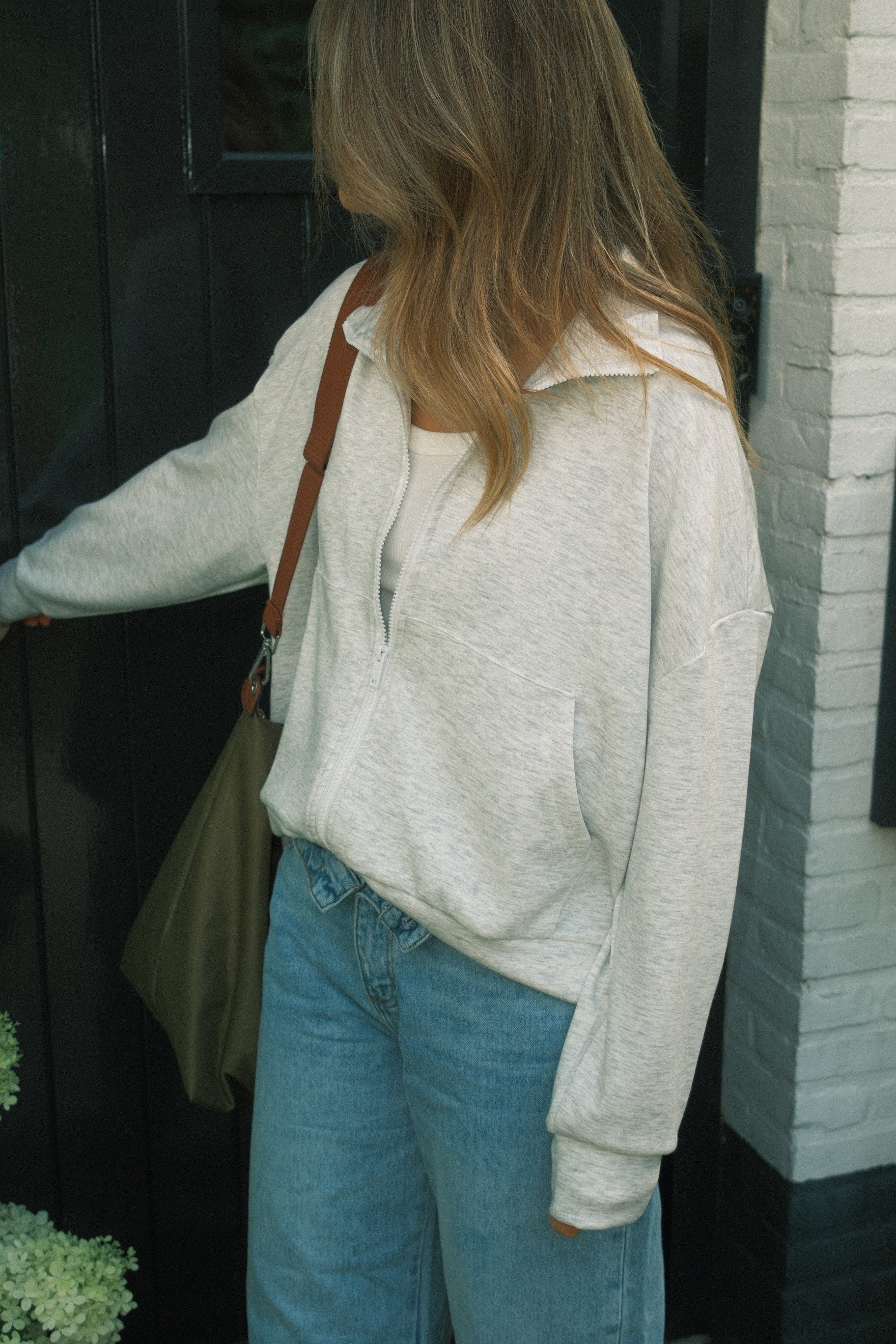BENJAMIN CARDIGAN GREY