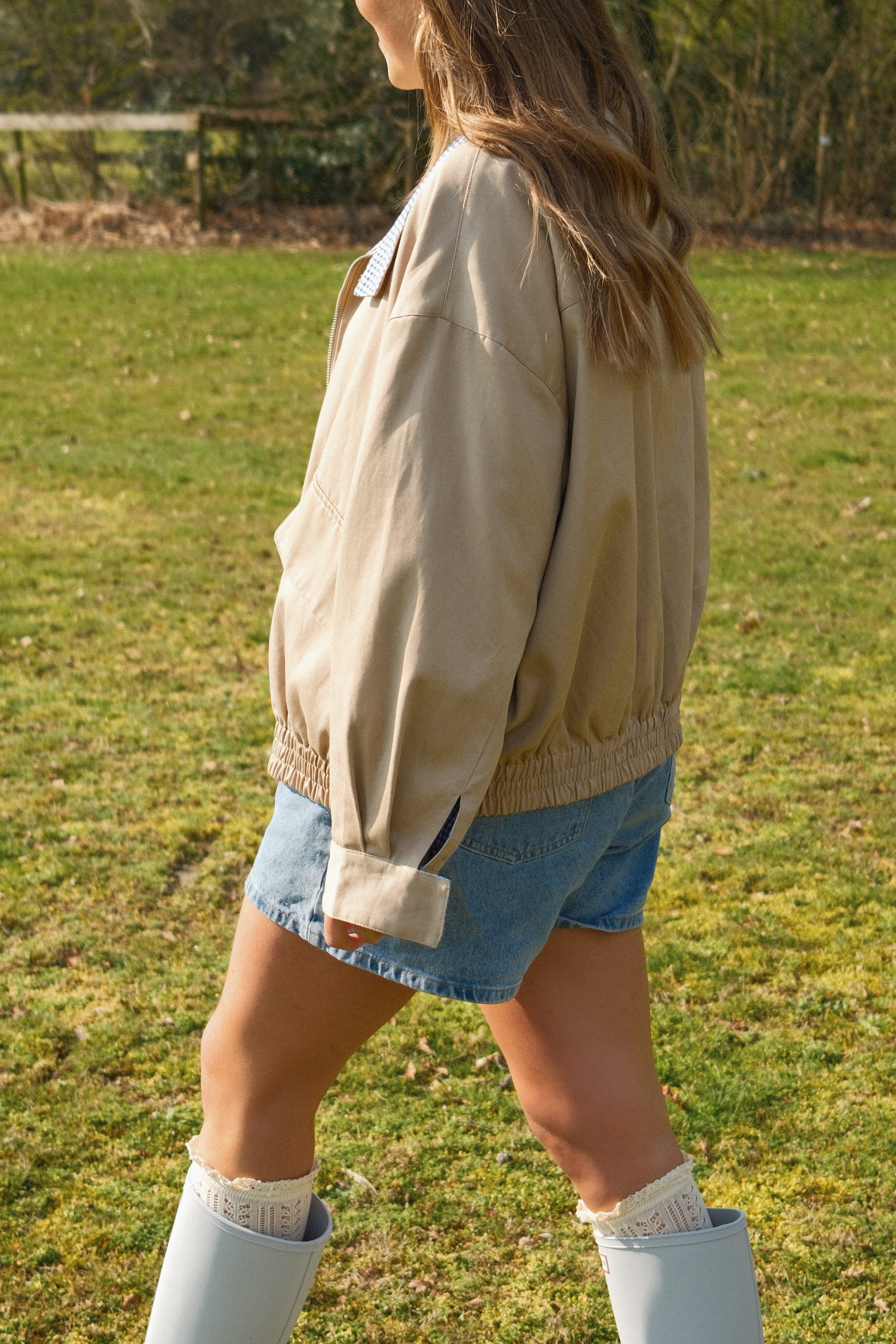 THE LOLA CHECKED COAT