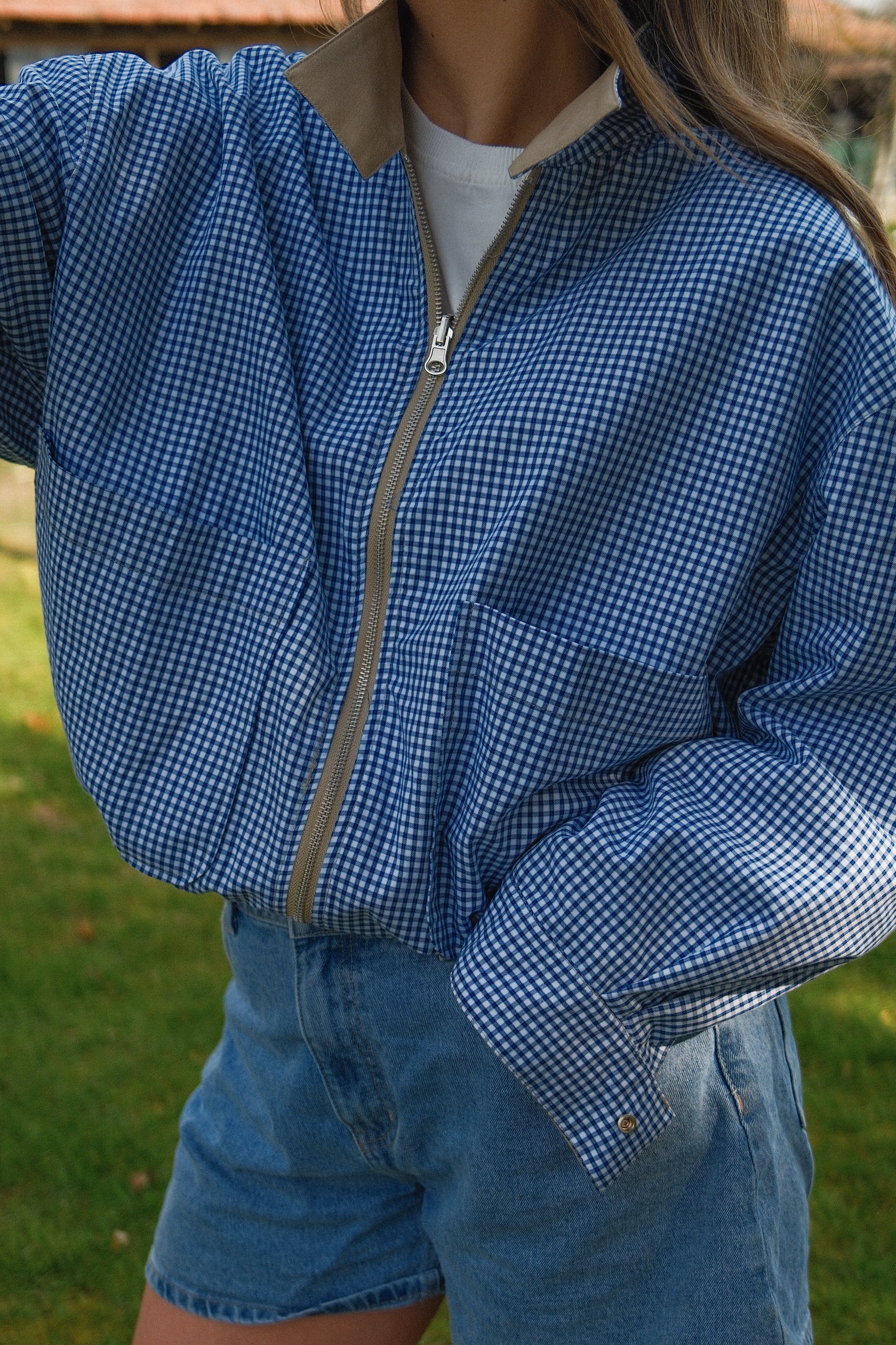 THE LOLA CHECKED COAT