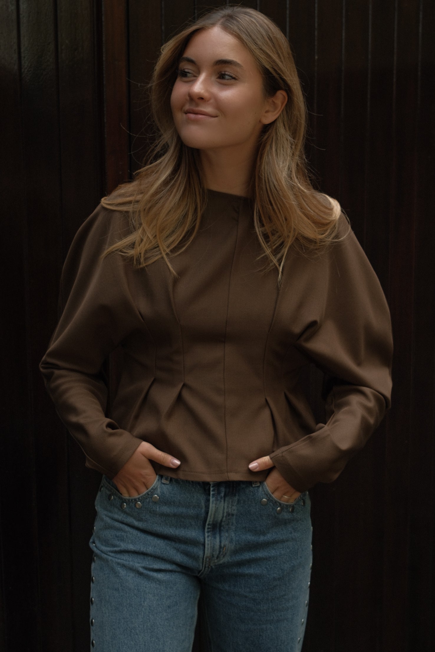 PRE-ORDER THE CORSET TOP CHOCO