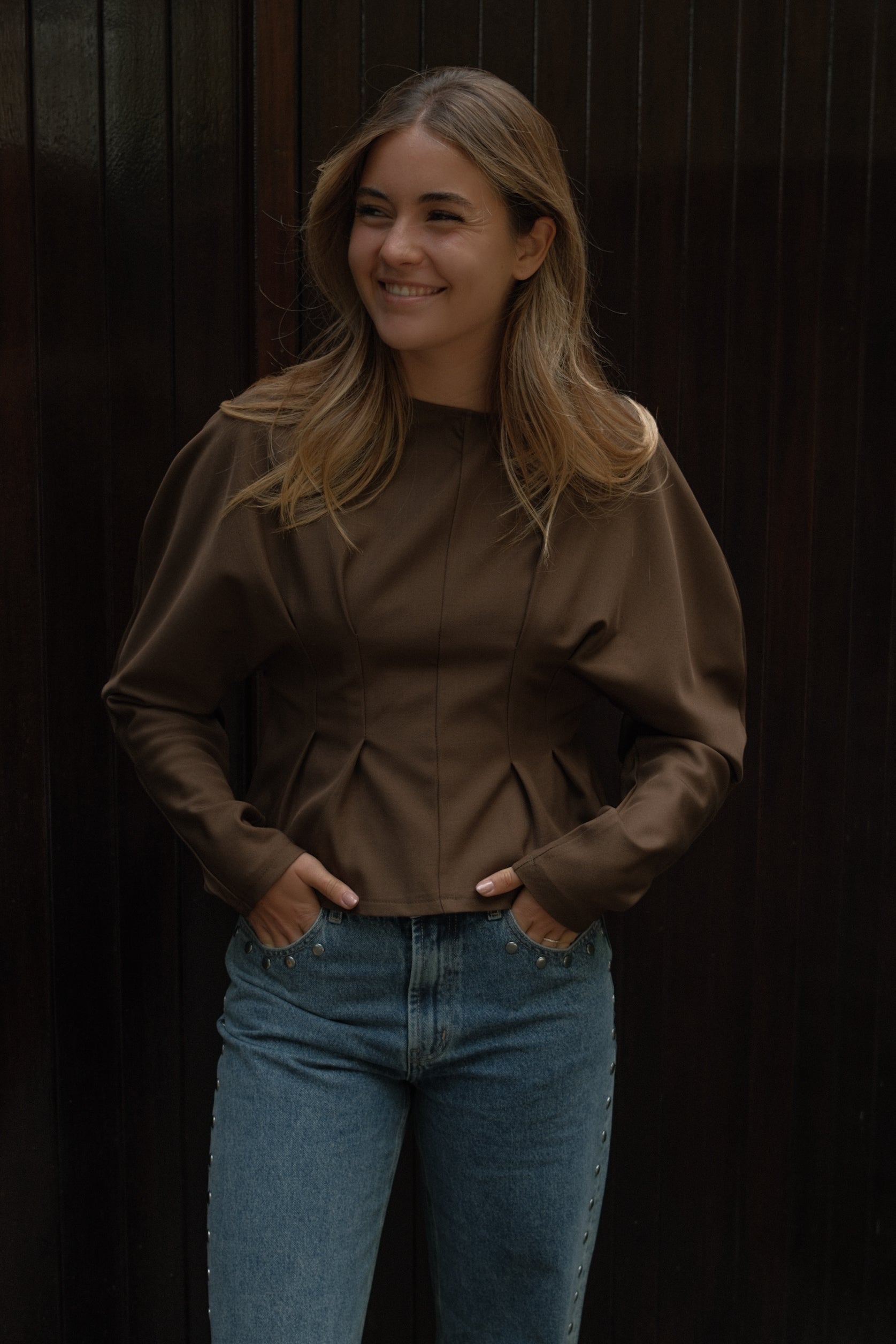 PRE-ORDER THE CORSET TOP CHOCO