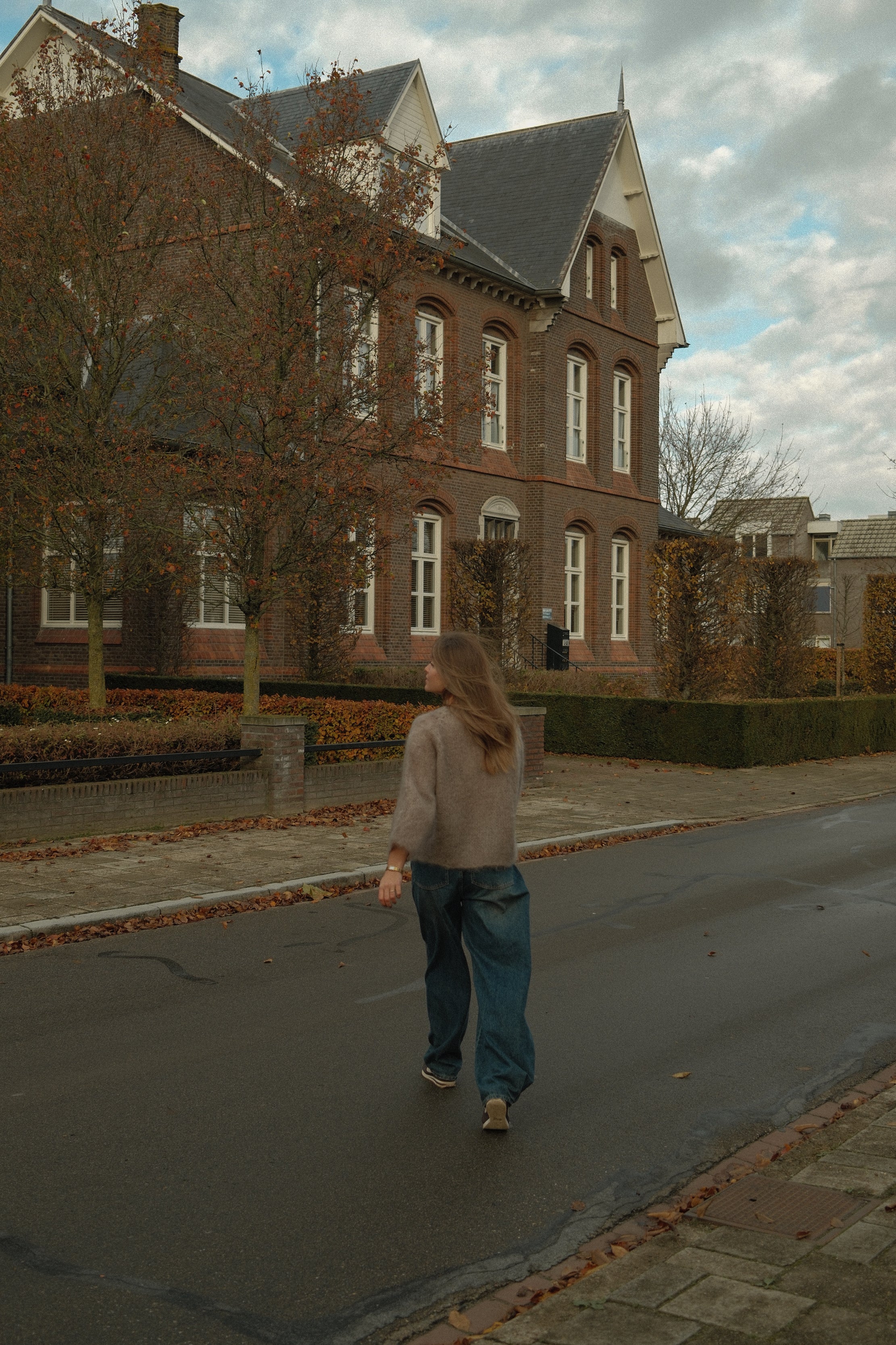 THE MOHAIR CLOUD KNIT TAUPE