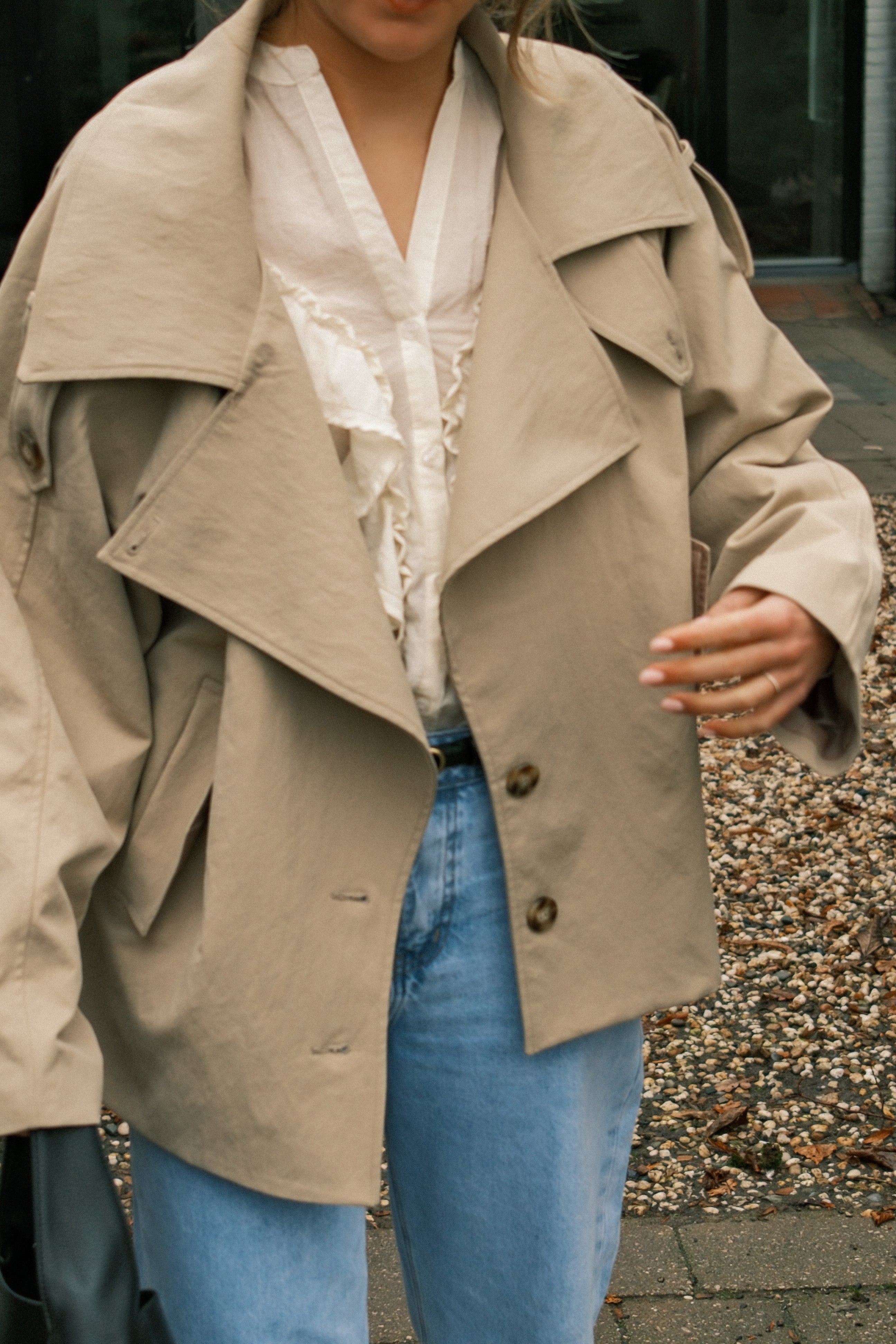 JACKY TRENCH COAT BEIGE