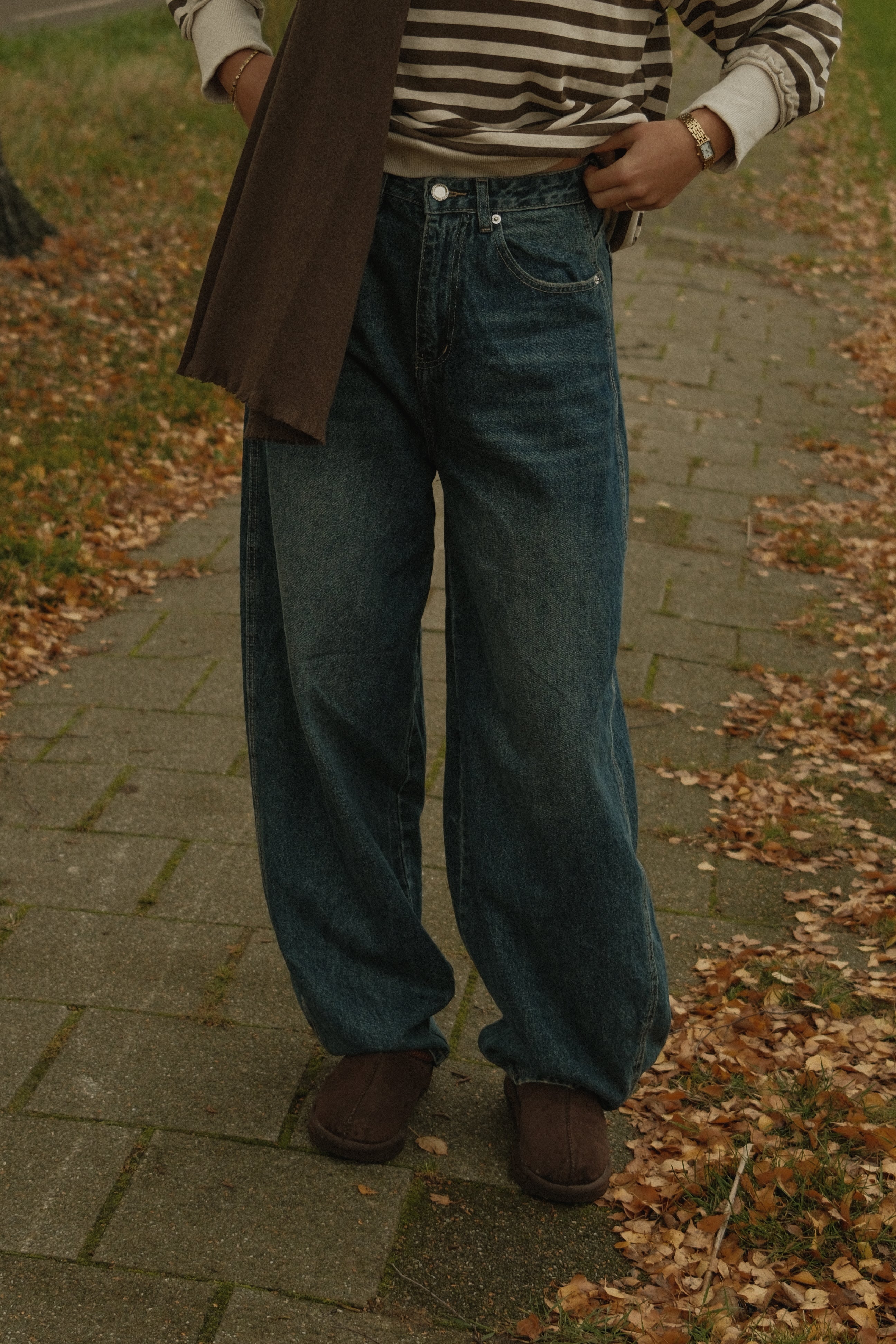 THE RELAXED BALLOON JEANS WASHED