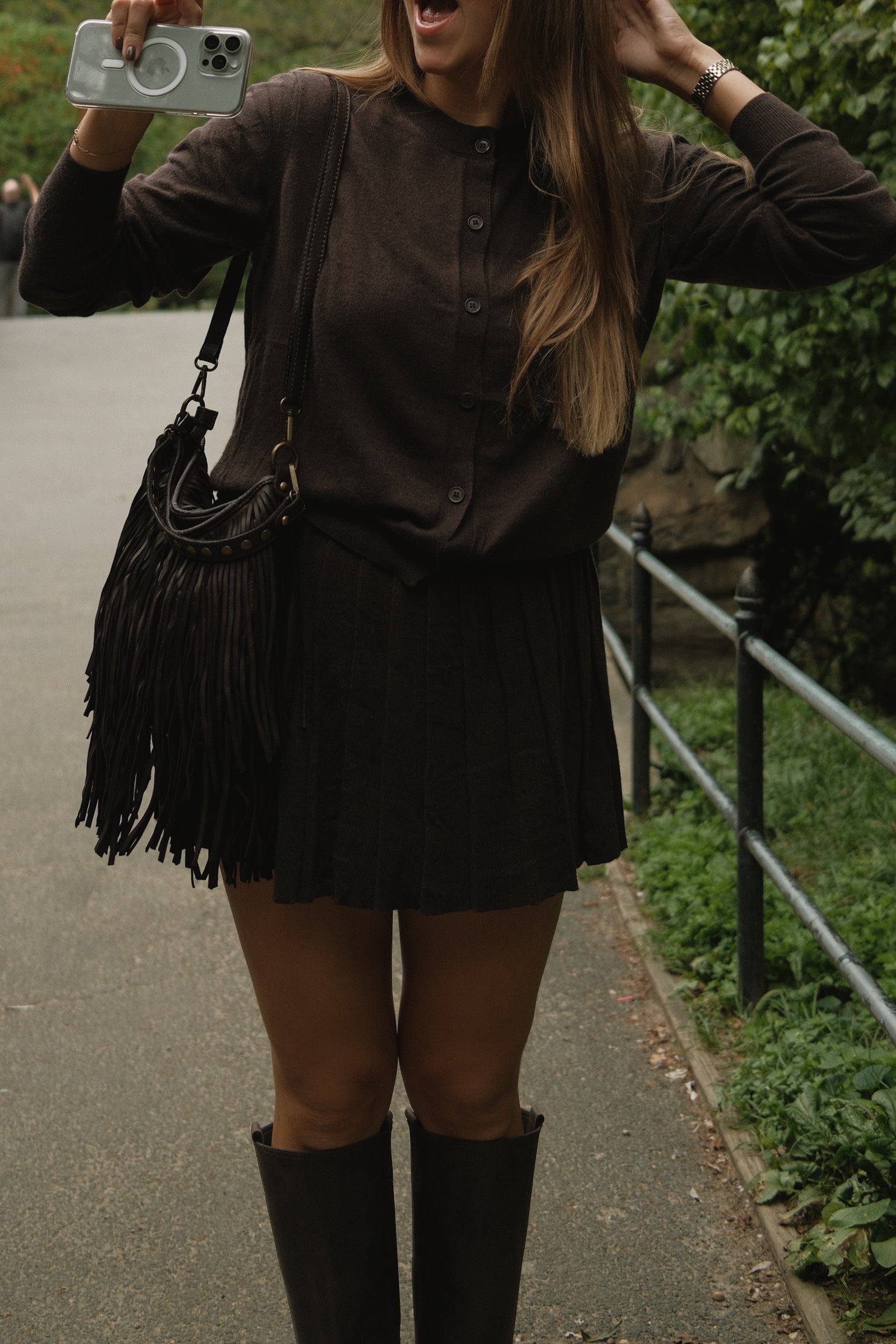 FIFTH AVENUE BAG CHOCO