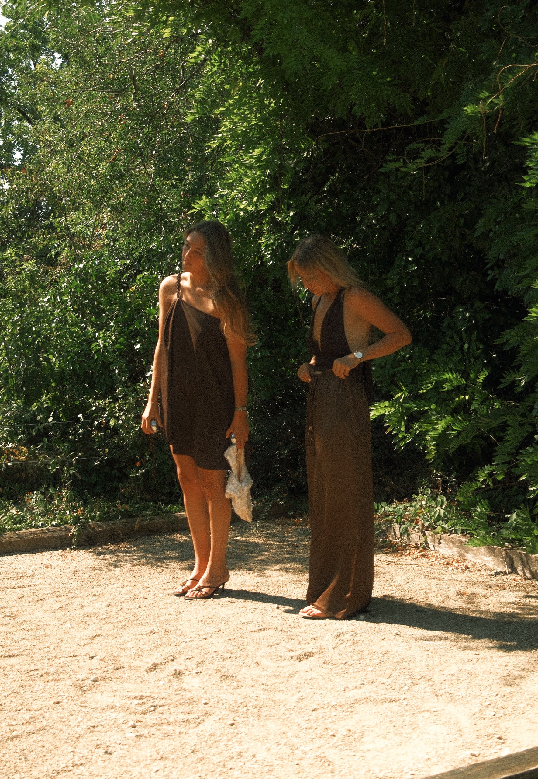 SAAR COCKTAIL DRESS CHOCO