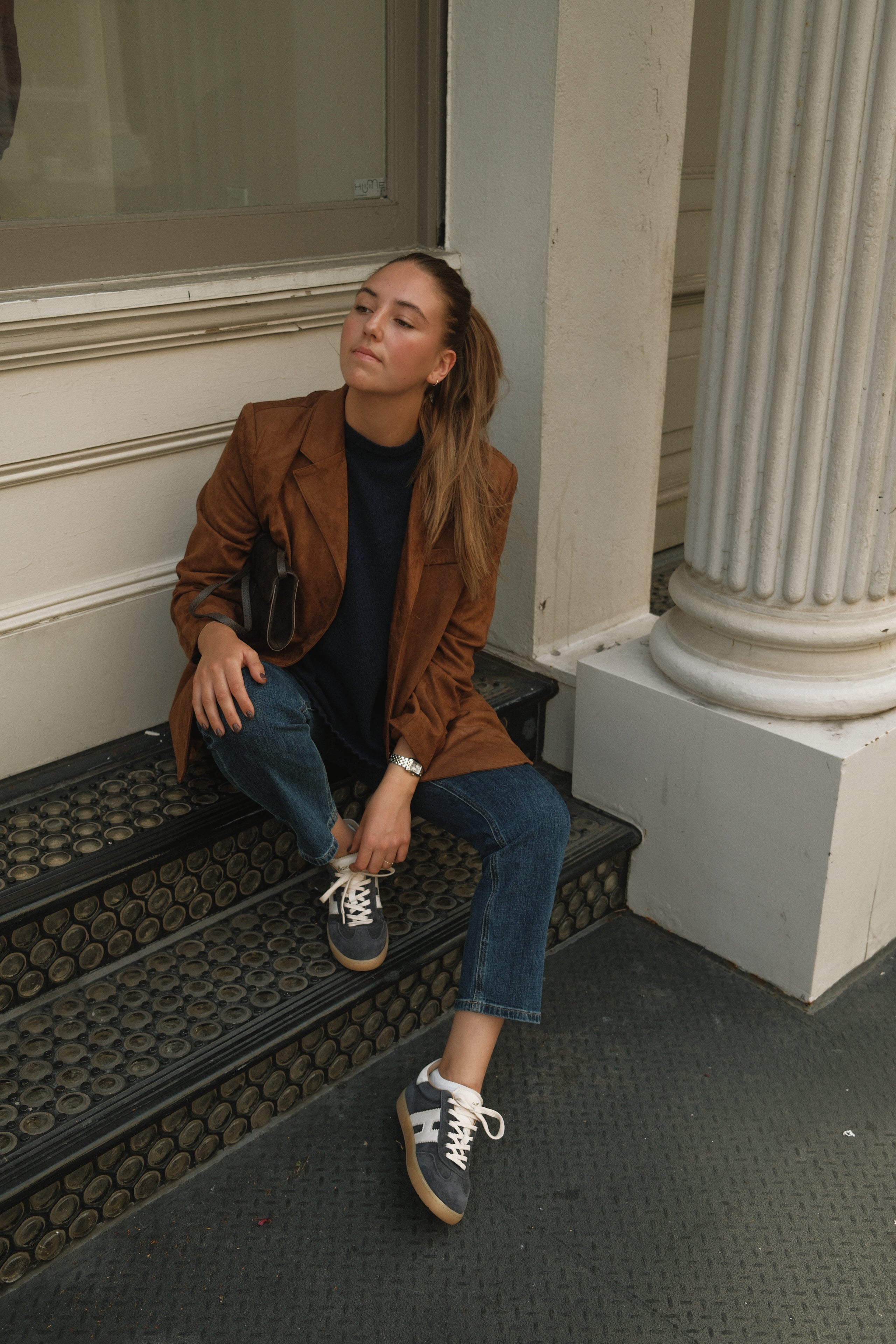 CHELSEA BLAZER CAMEL