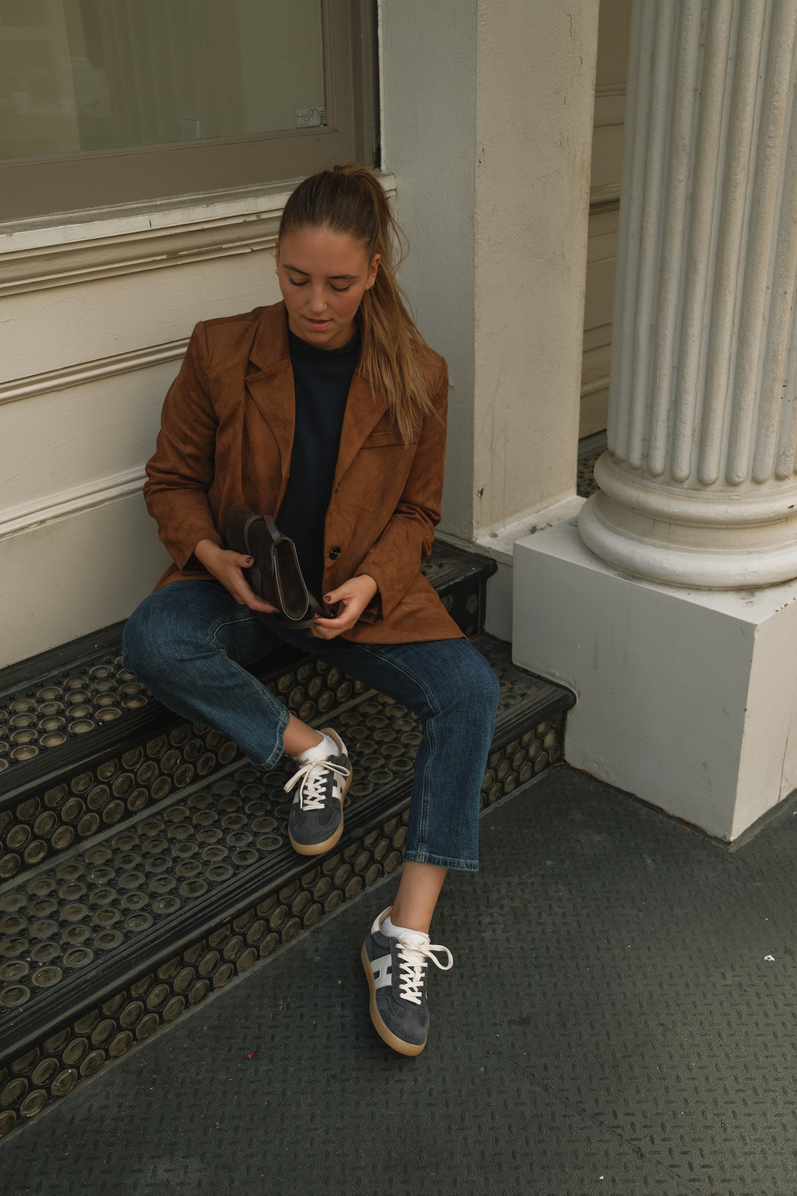 CHELSEA BLAZER CAMEL