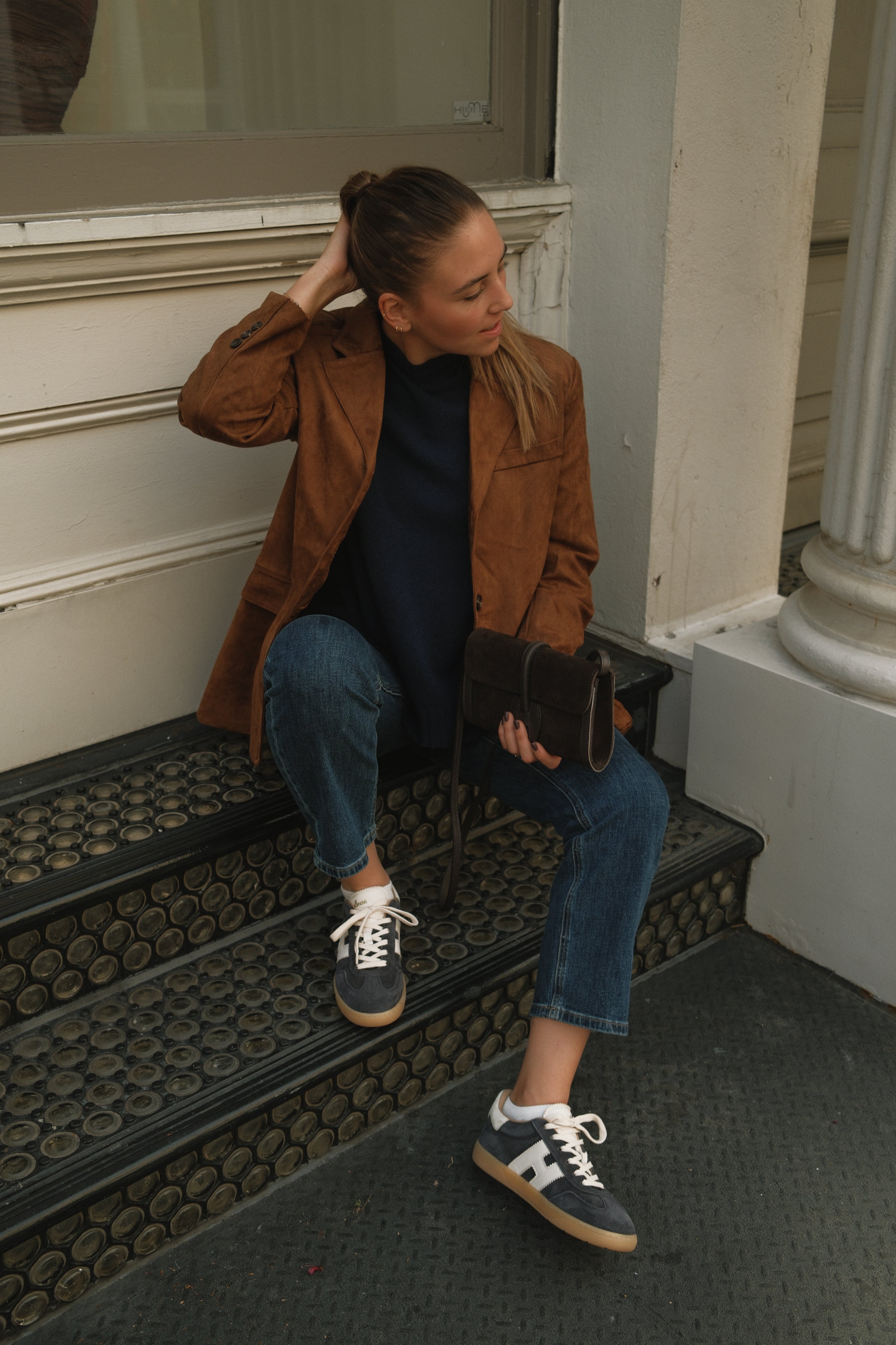 CHELSEA BLAZER CAMEL