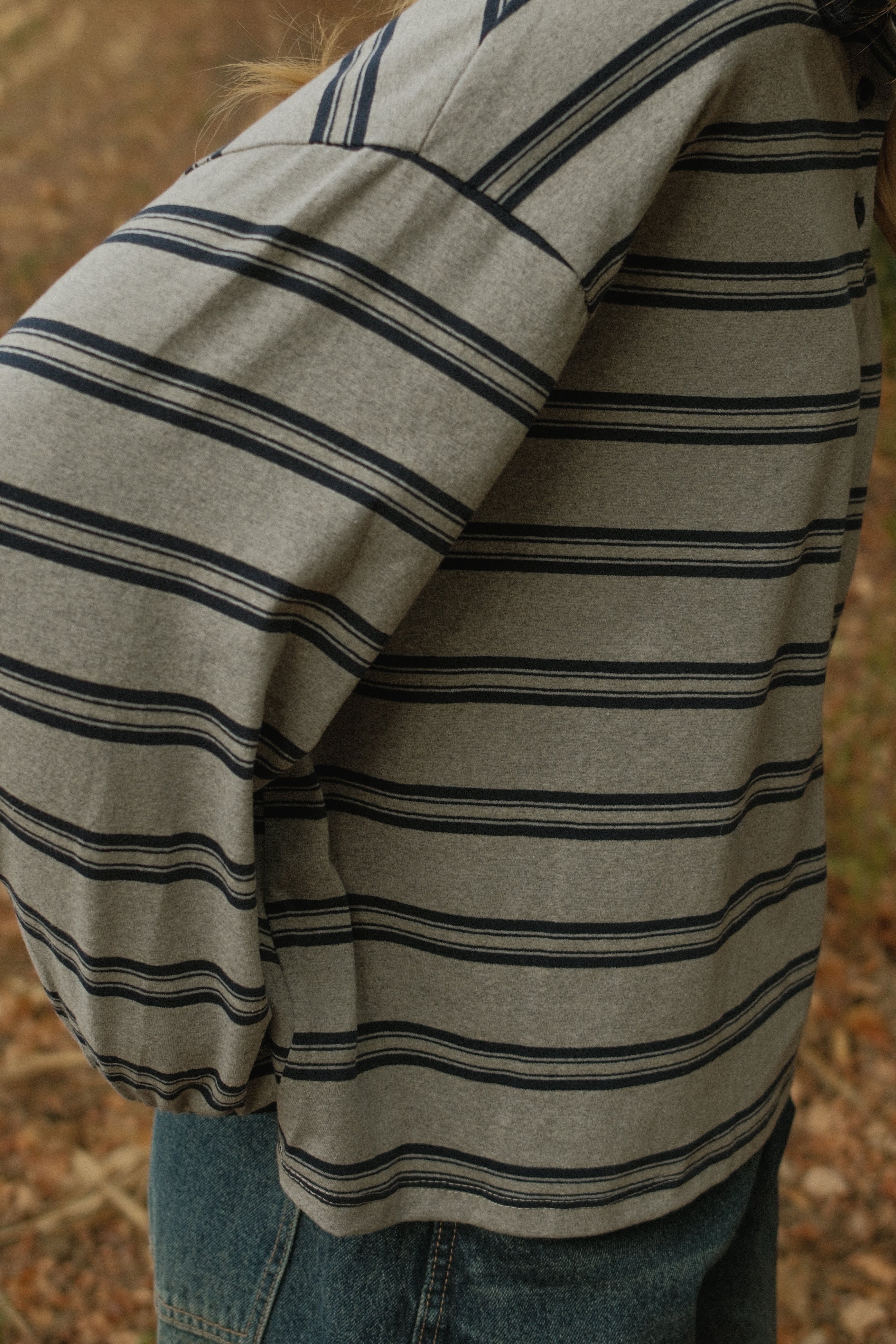 THE STUDIO POLO NAVY/GREY