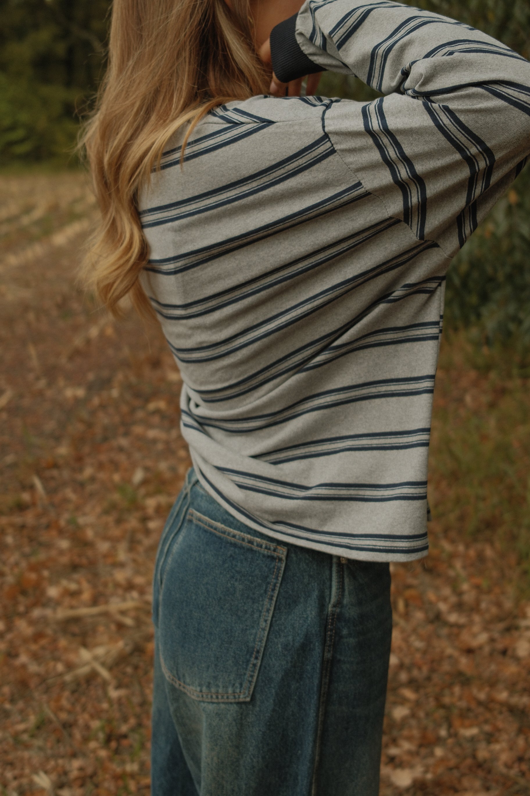 THE STUDIO POLO NAVY/GREY