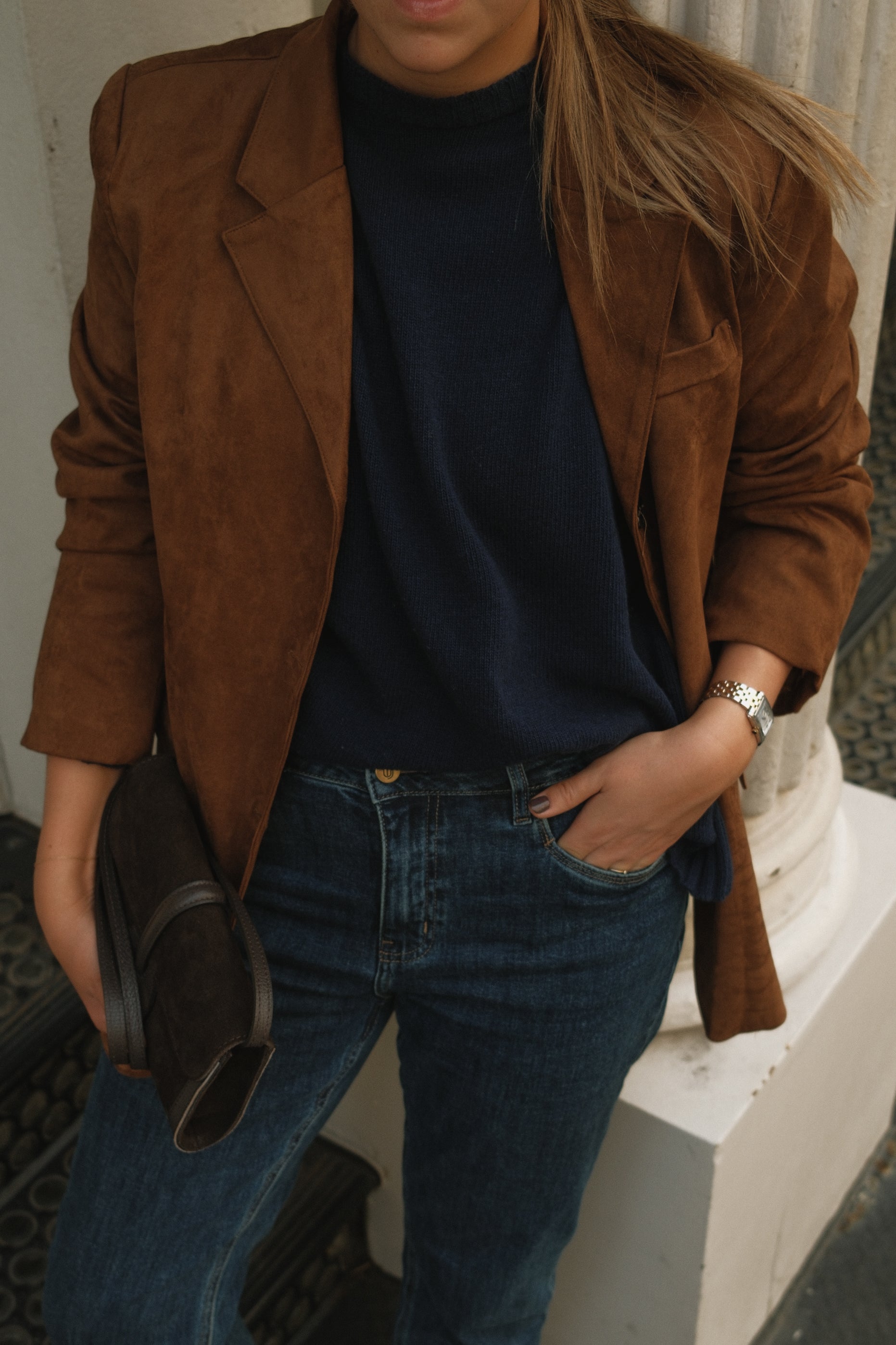 CHELSEA BLAZER CAMEL