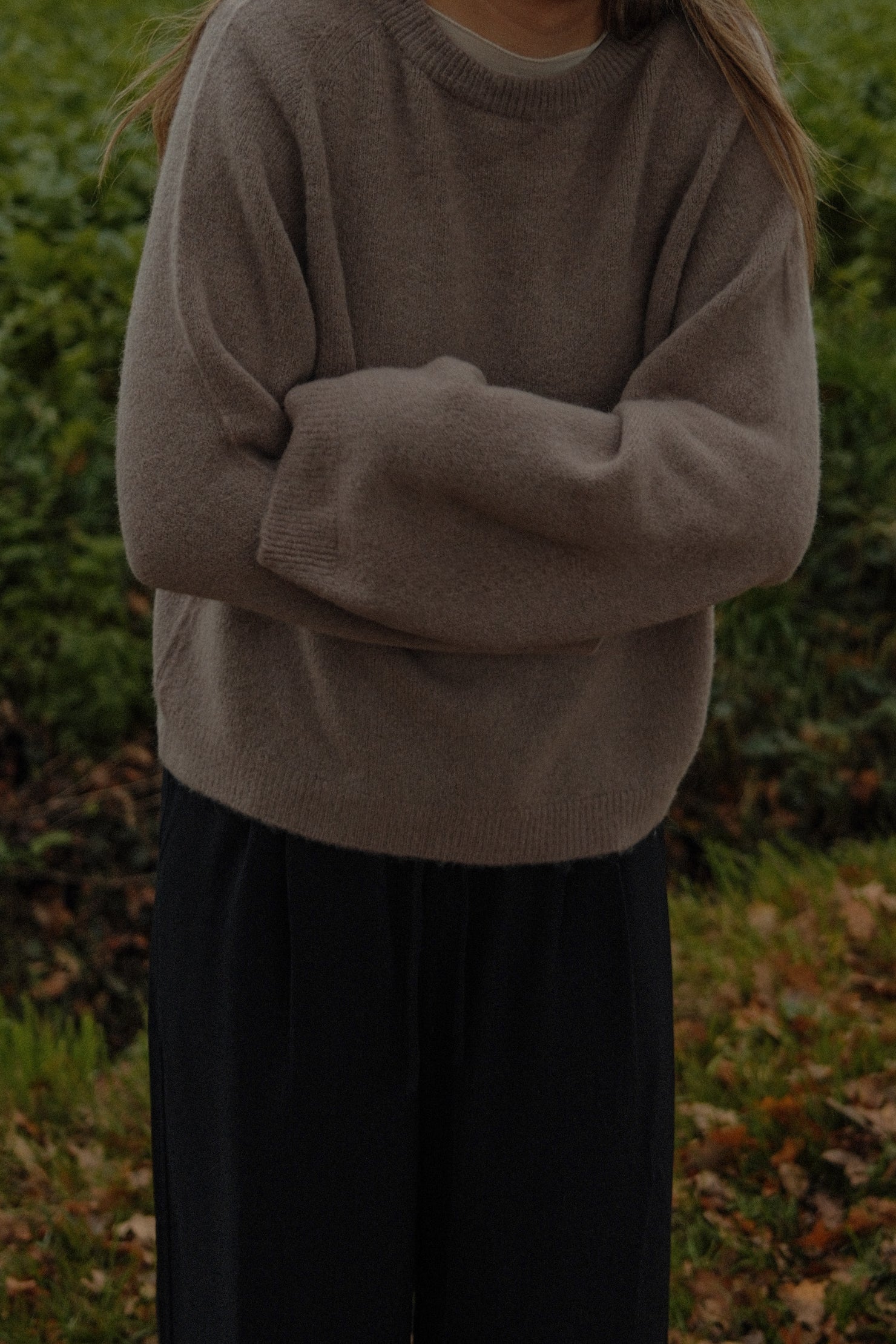 WIDE SLEEVE SARAH KNIT TAUPE