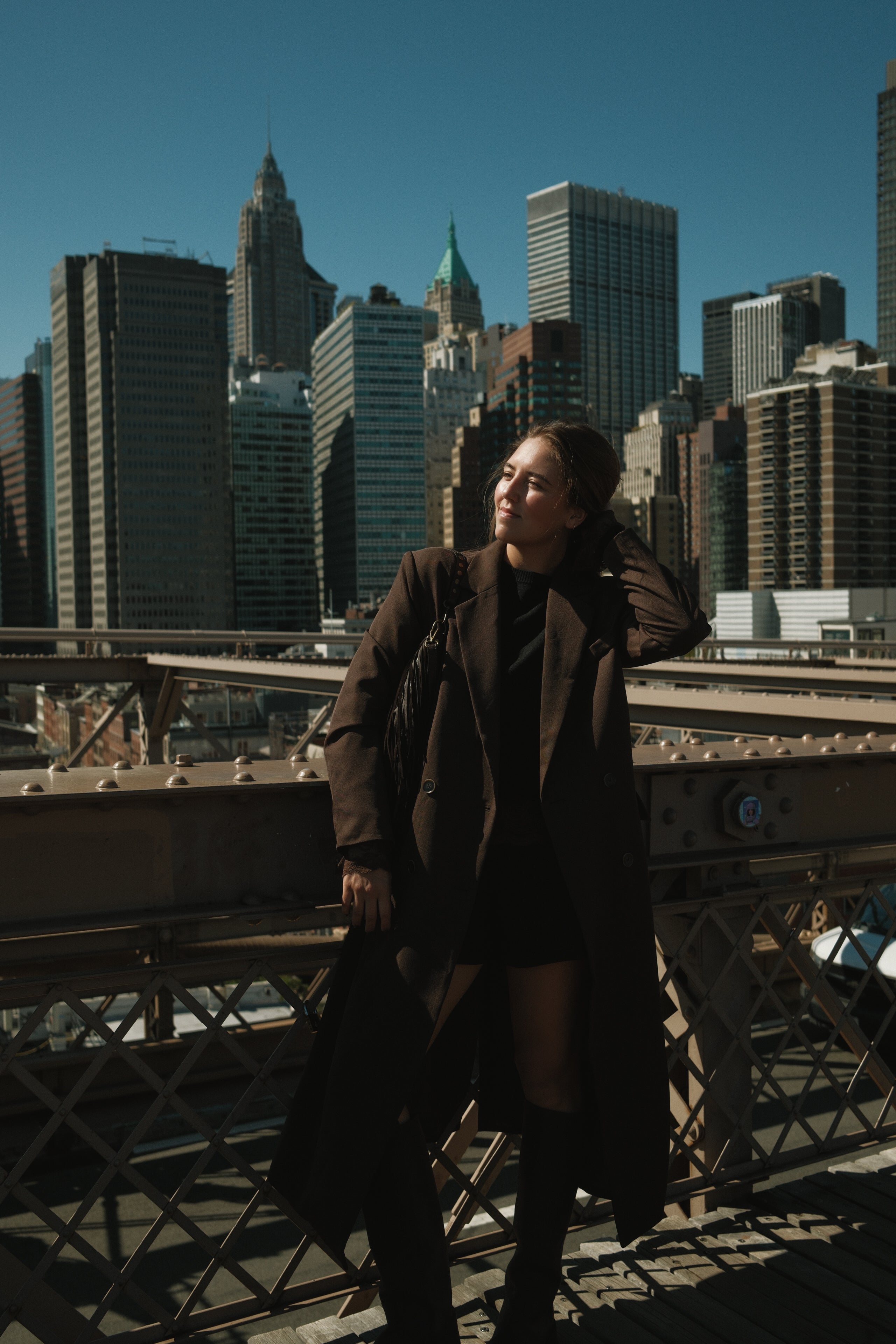 BROOKLYN BLAZER COAT CHOCO