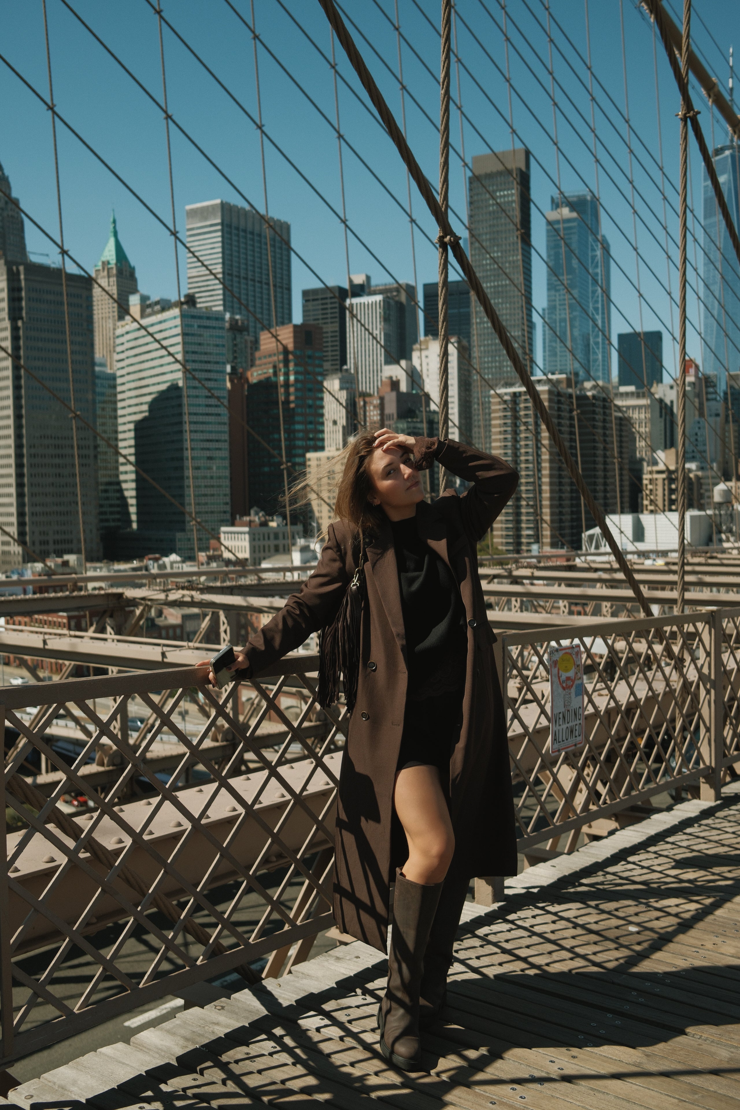 BROOKLYN BLAZER COAT CHOCO