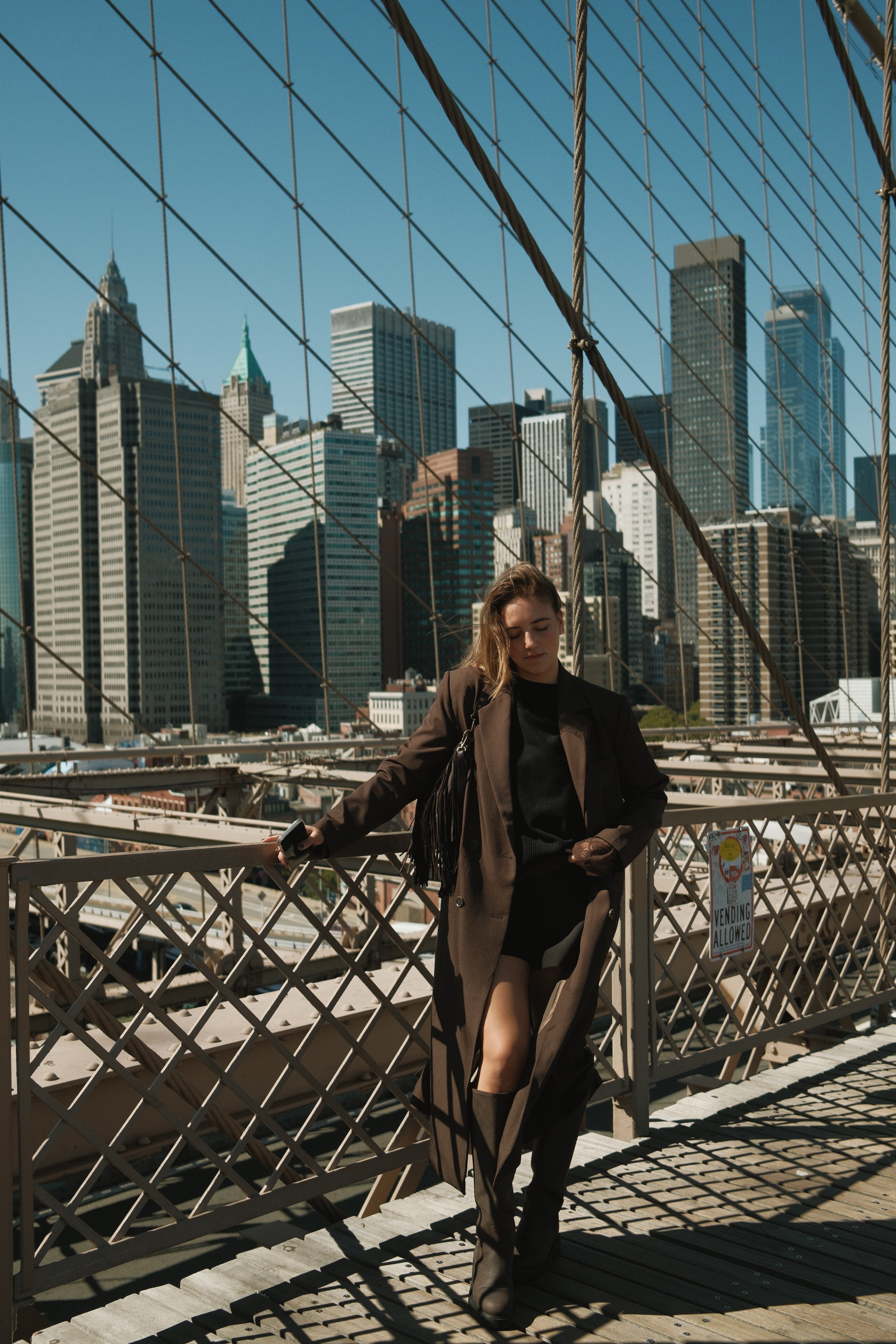 BROOKLYN BLAZER COAT CHOCO