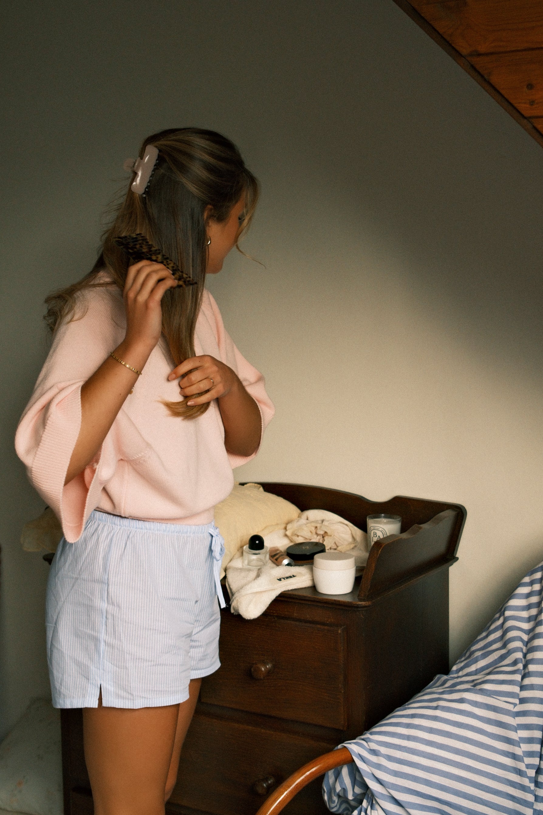 THE COTTON SAAR KNIT BABY PINK