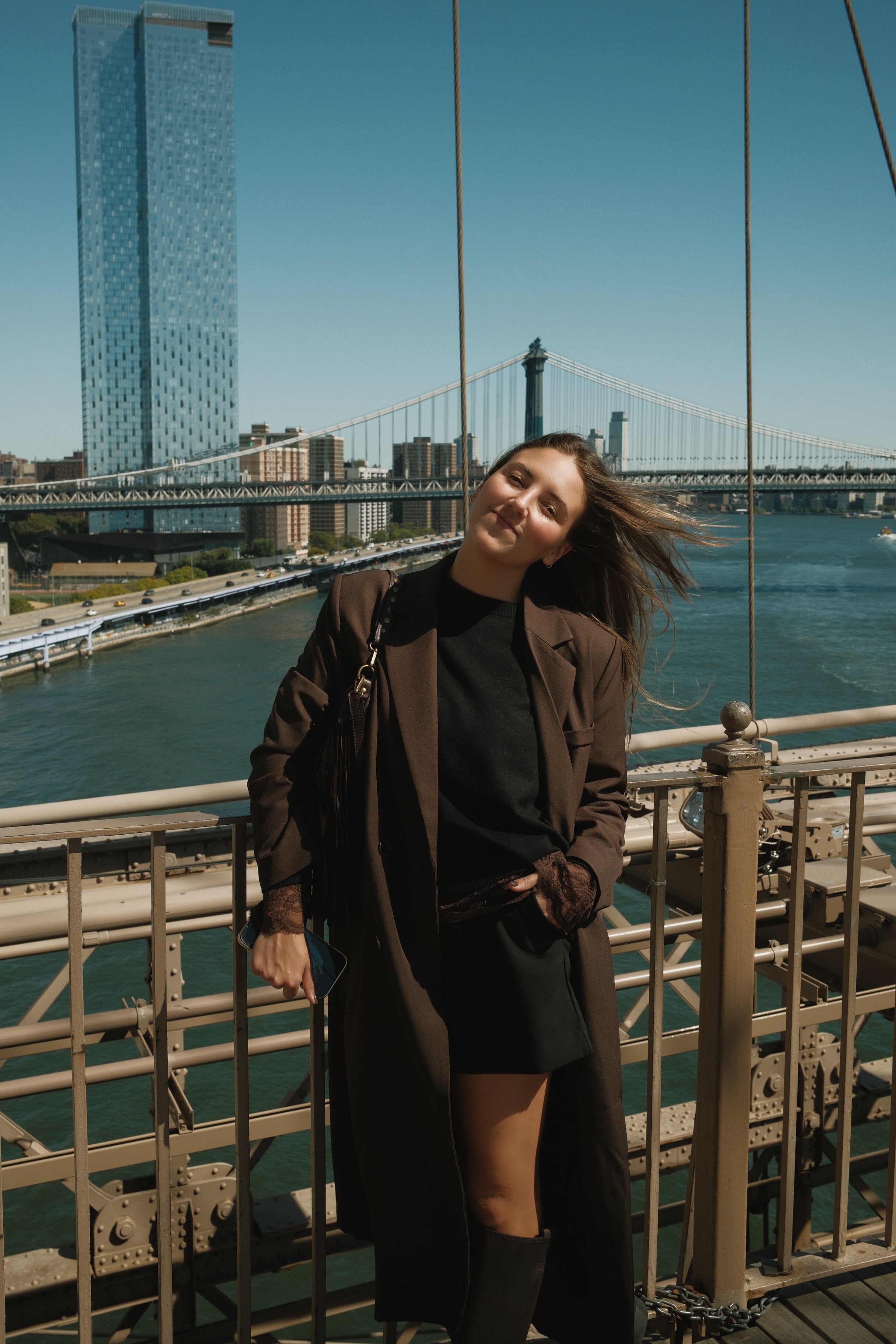 BROOKLYN BLAZER COAT CHOCO