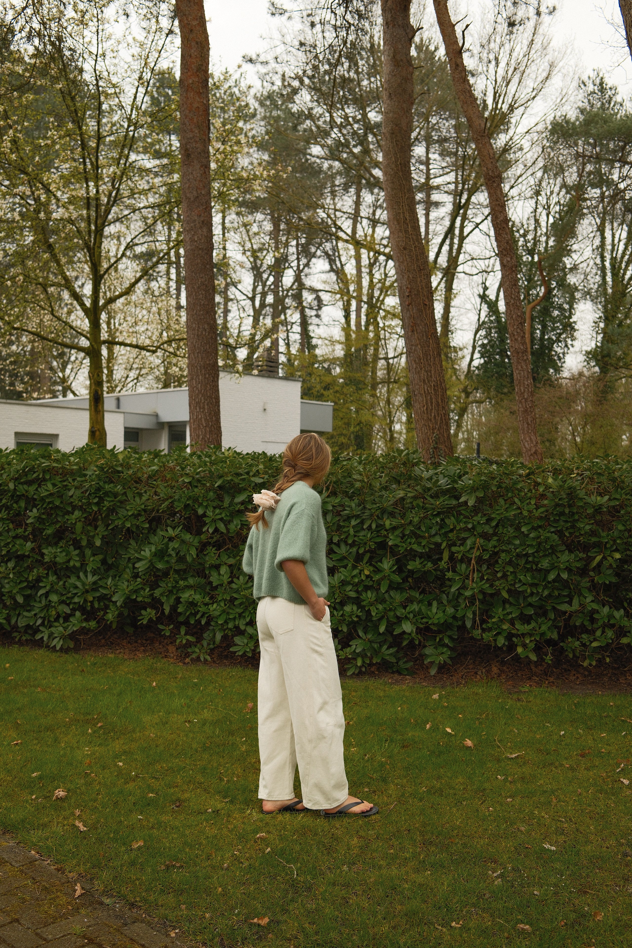 MOHAIR TESS KNIT GREEN