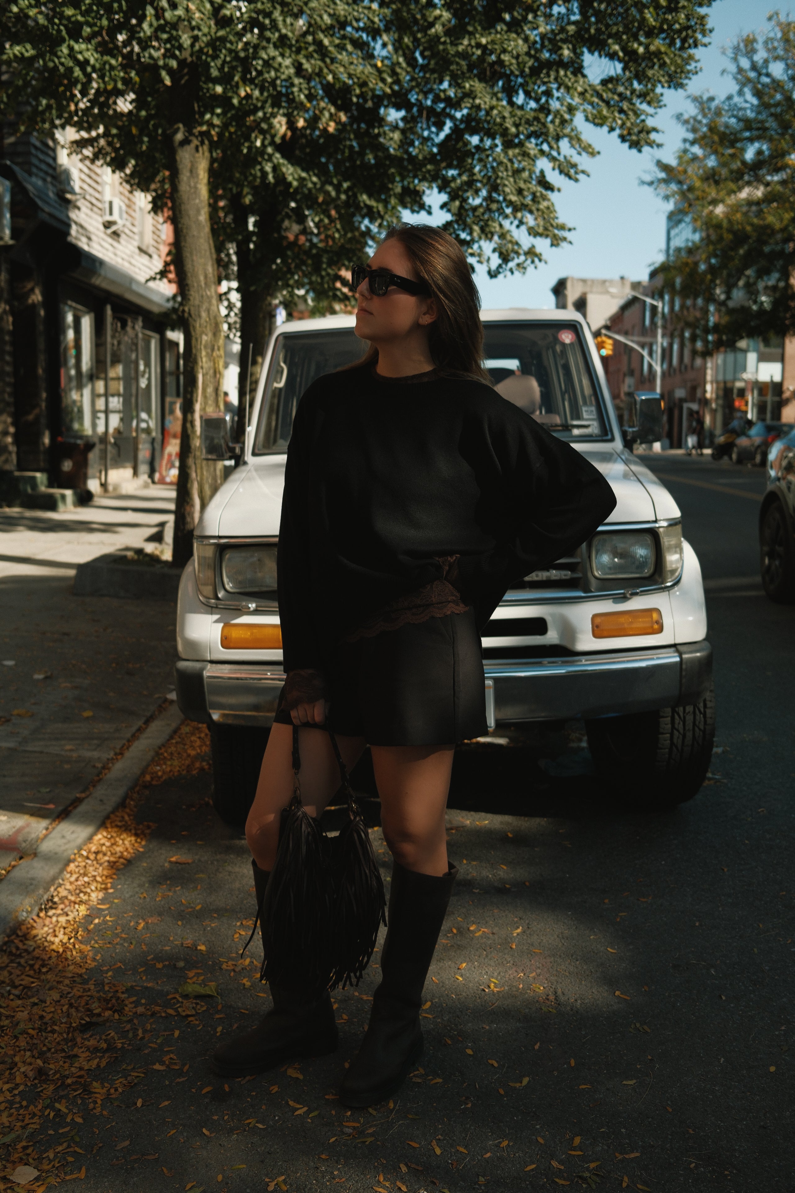 THE SUNDAY KNIT BLACK