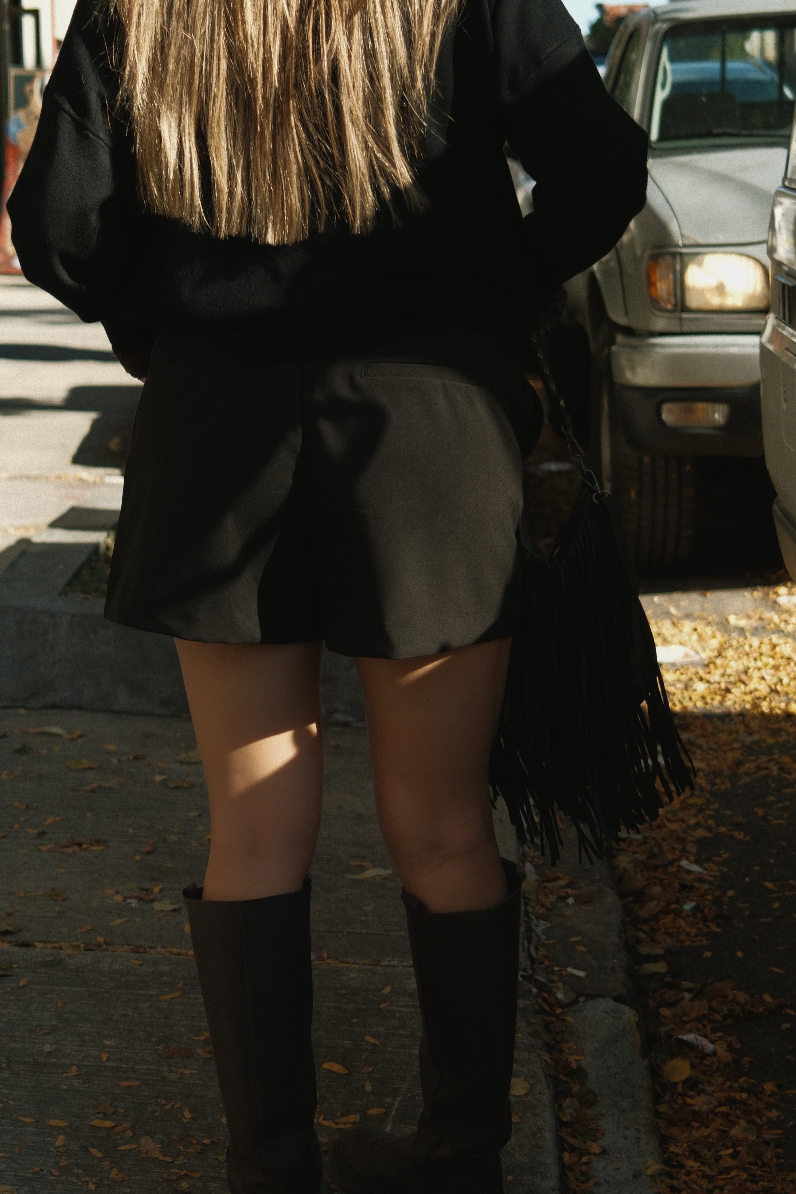 HIGHWAIST SOHO SHORT BLACK