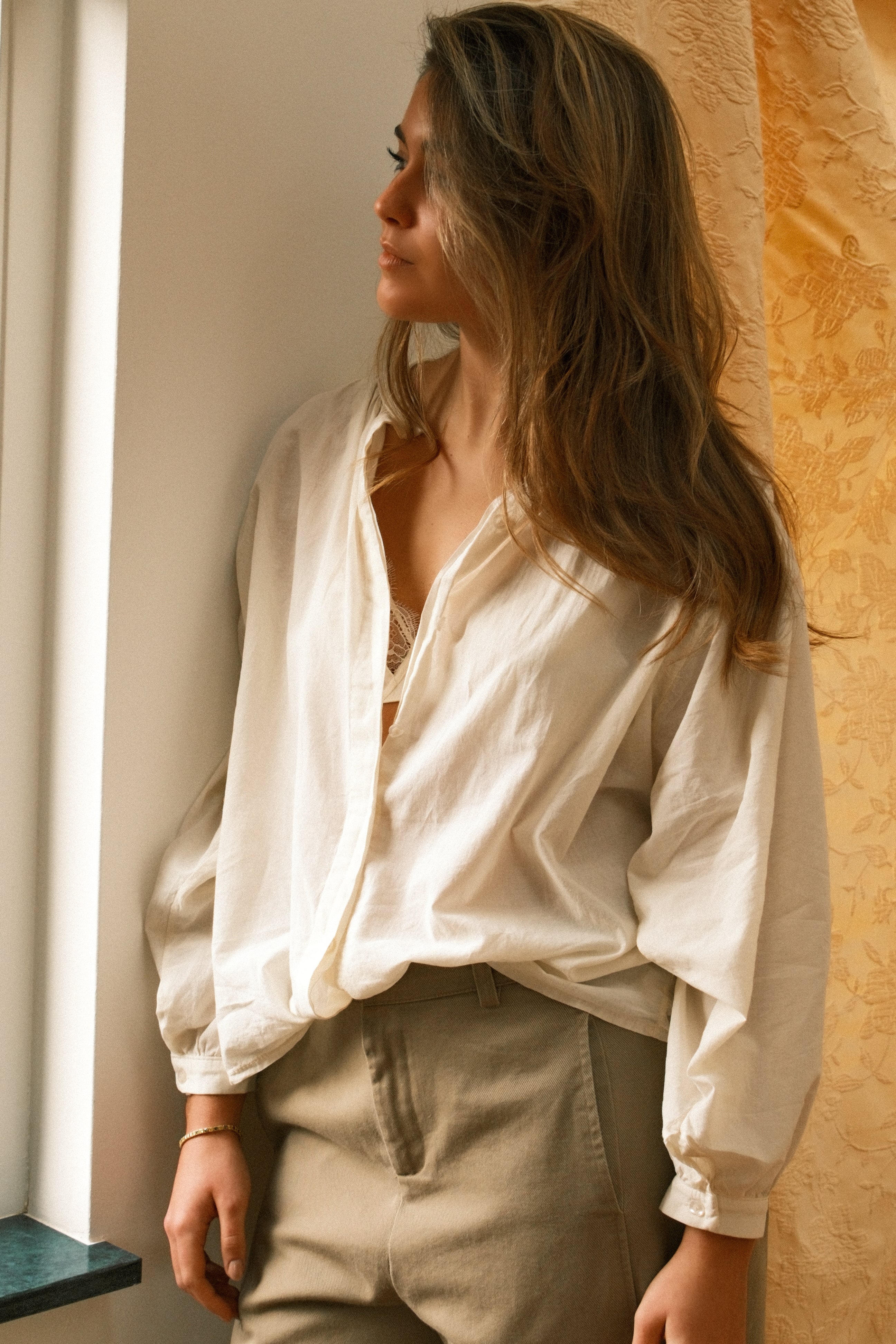 THE NORAH SHIRT ECRU