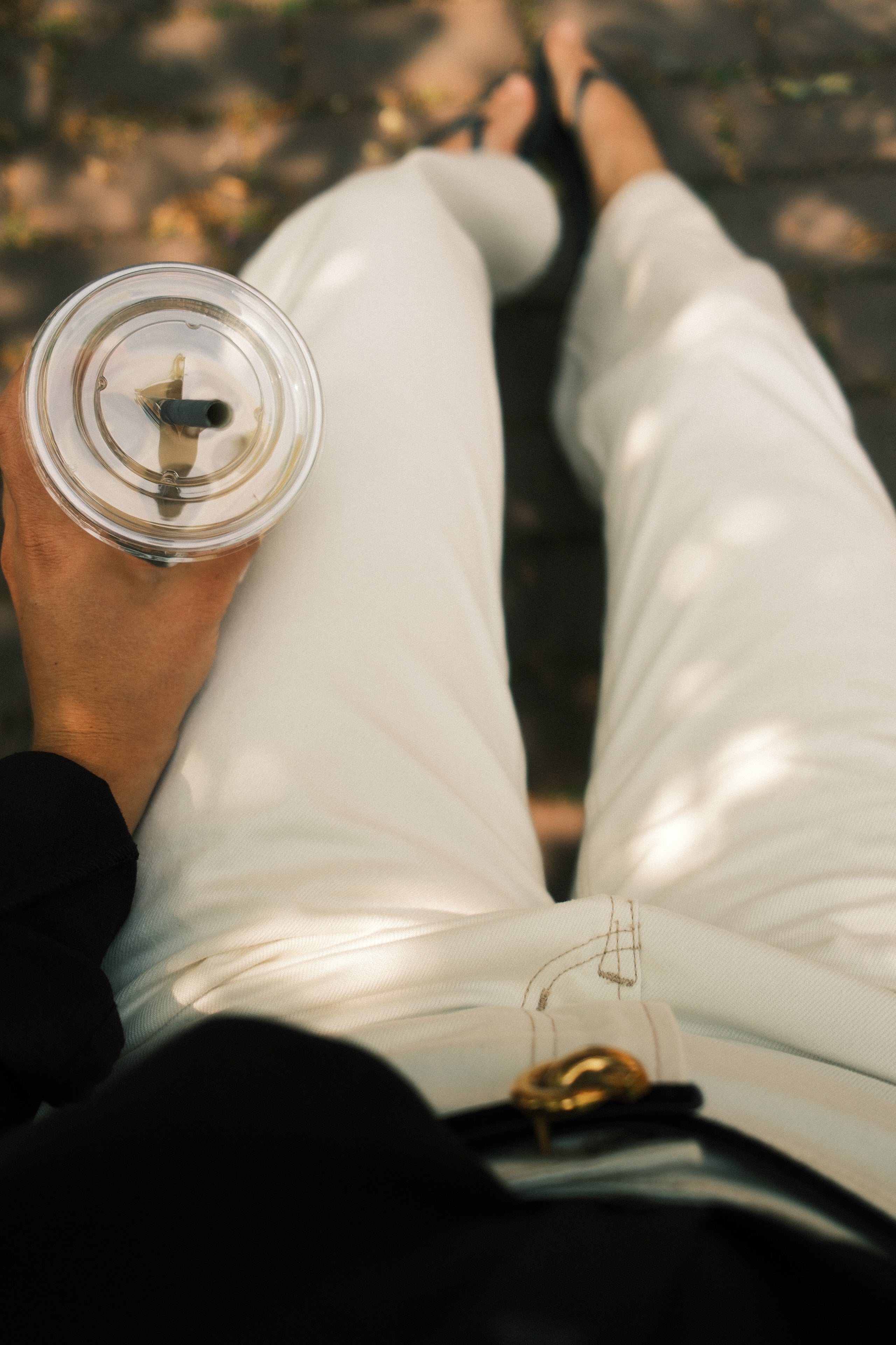 STRAIGHT WIDE NORA JEANS WHITE