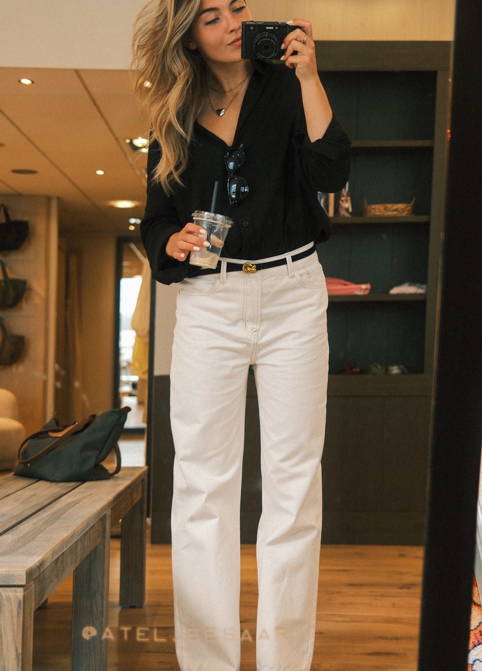 STRAIGHT WIDE NORA JEANS WHITE