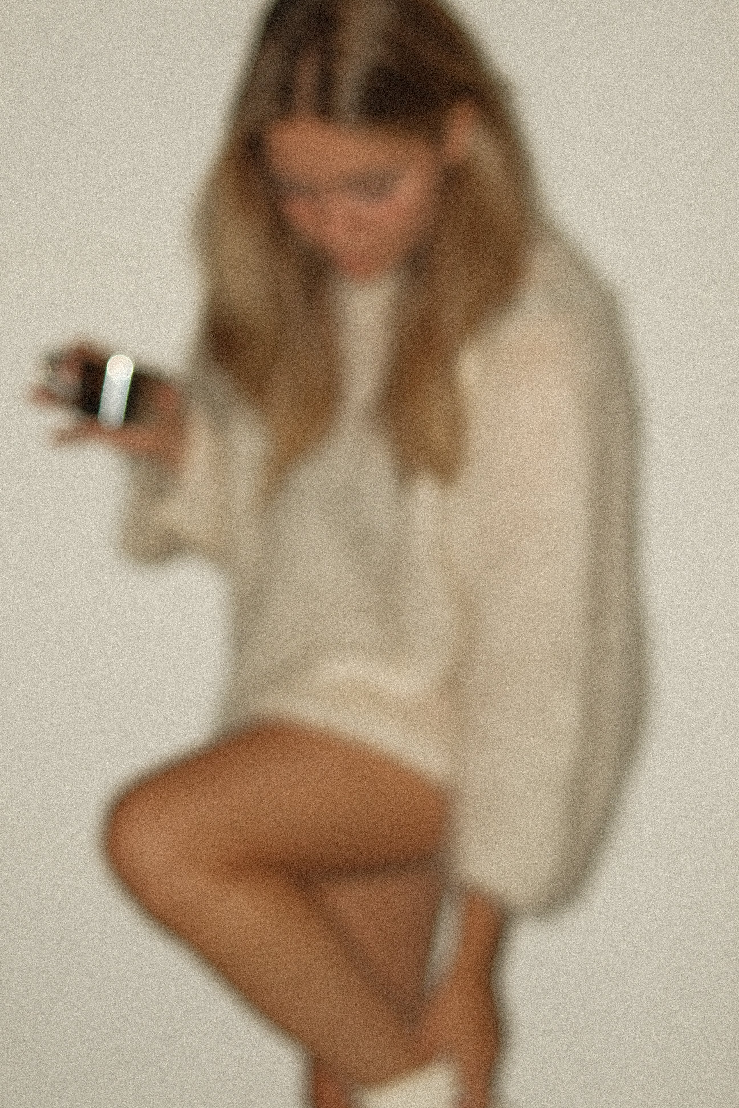 THE MOHAIR CLOUD KNIT OFF-WHITE