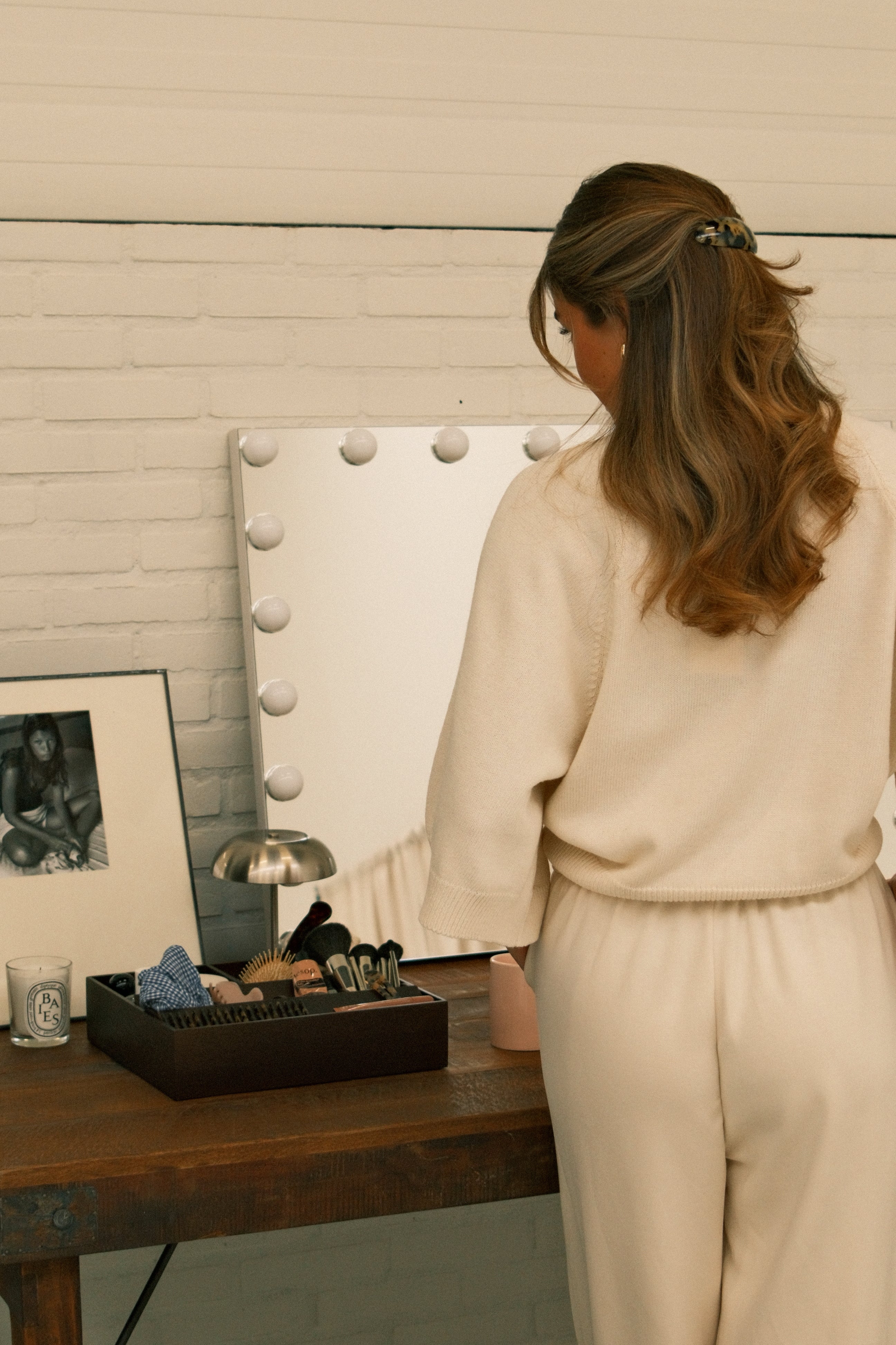 THE COTTON SAAR KNIT ECRU