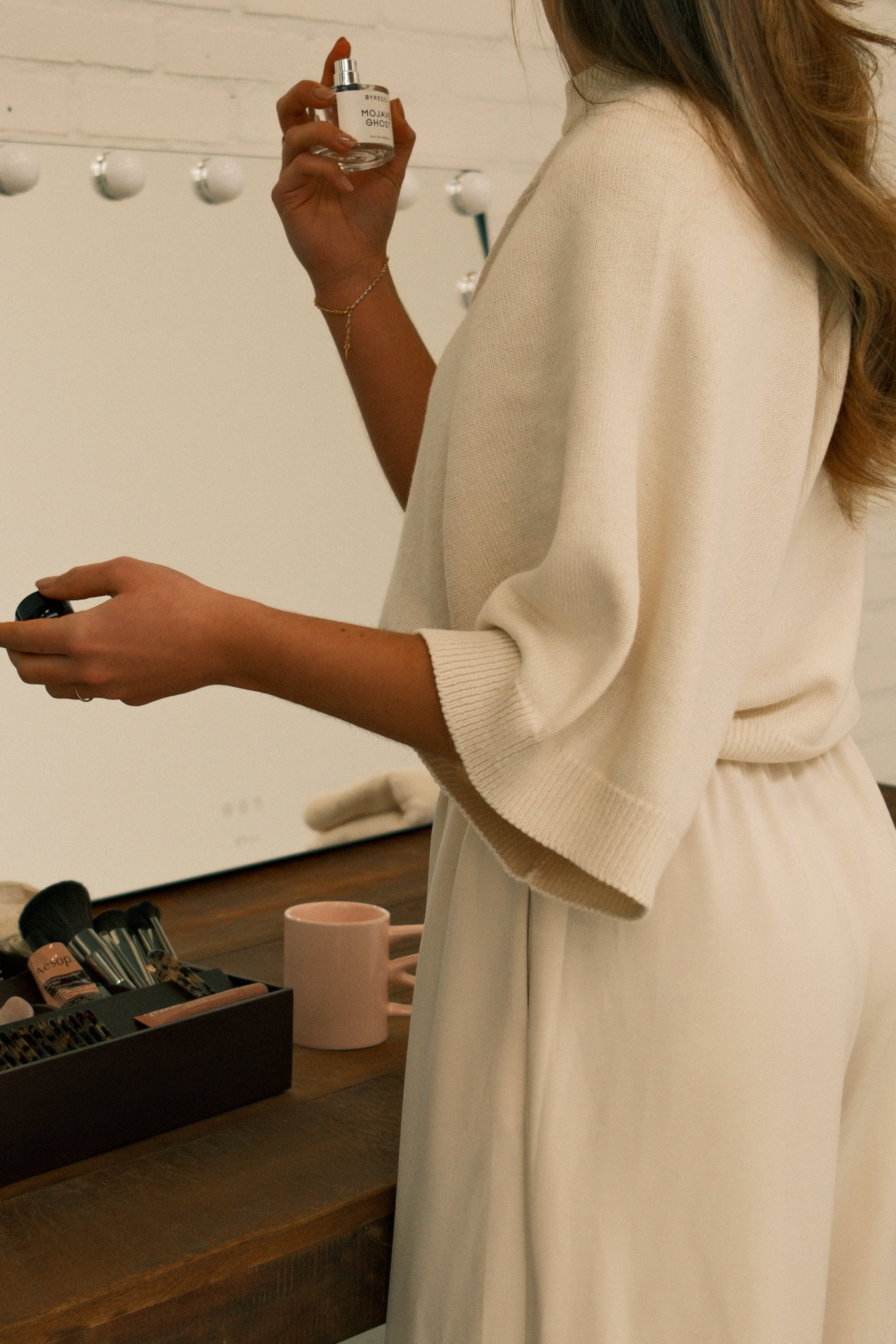 THE COTTON SAAR KNIT ECRU