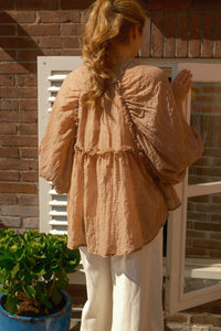 SARAH SHIRT CAMEL