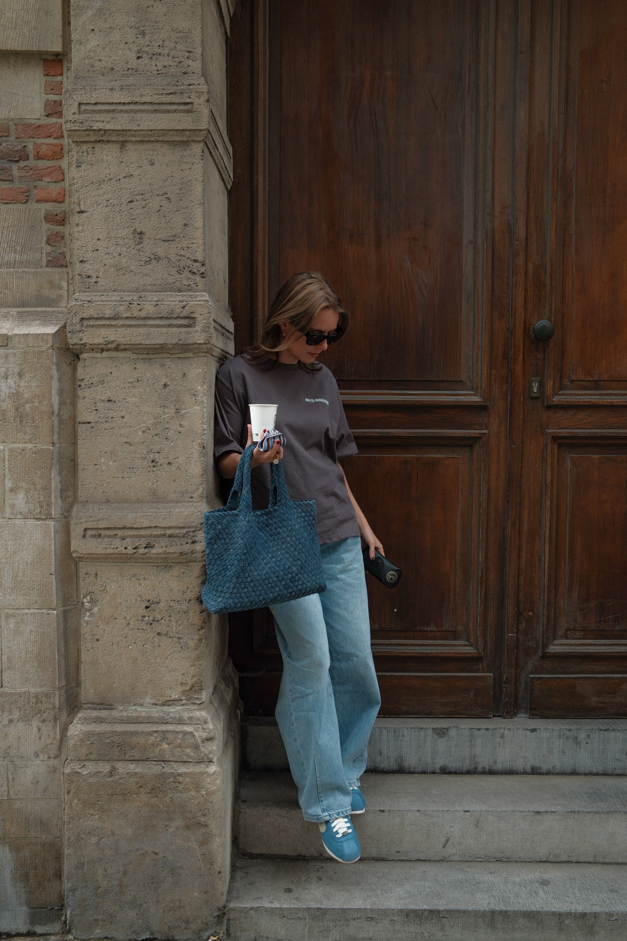 RIVE GAUCHE TEE GREY