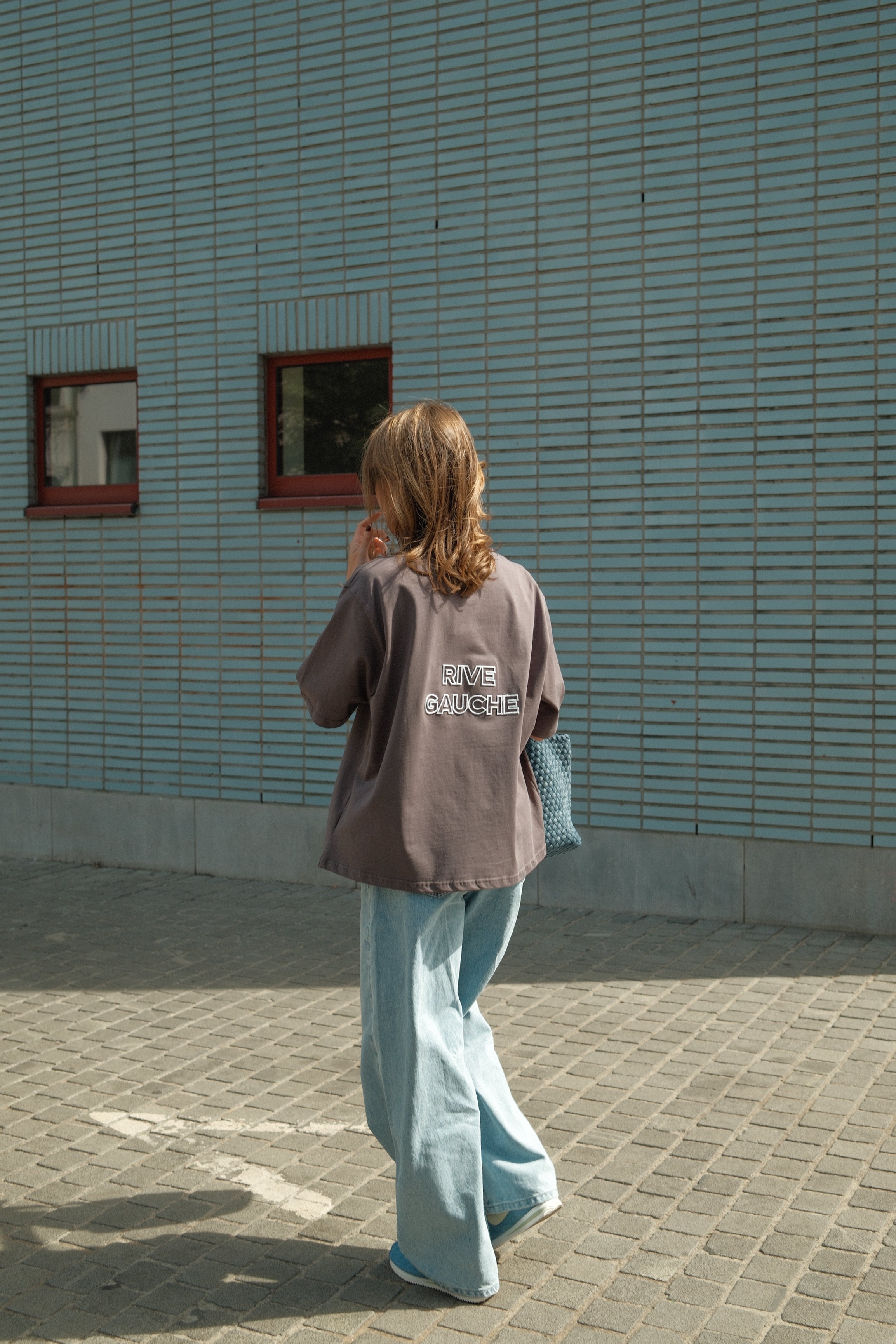 RIVE GAUCHE TEE GREY