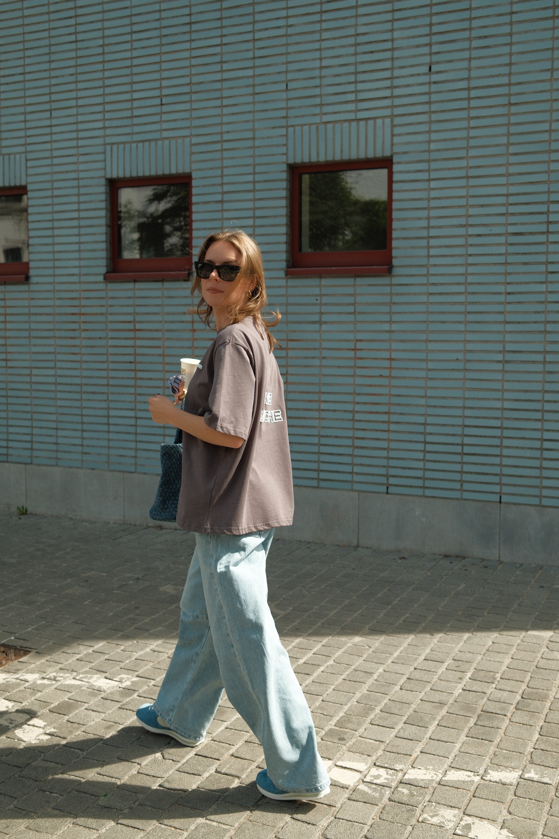RIVE GAUCHE TEE GREY