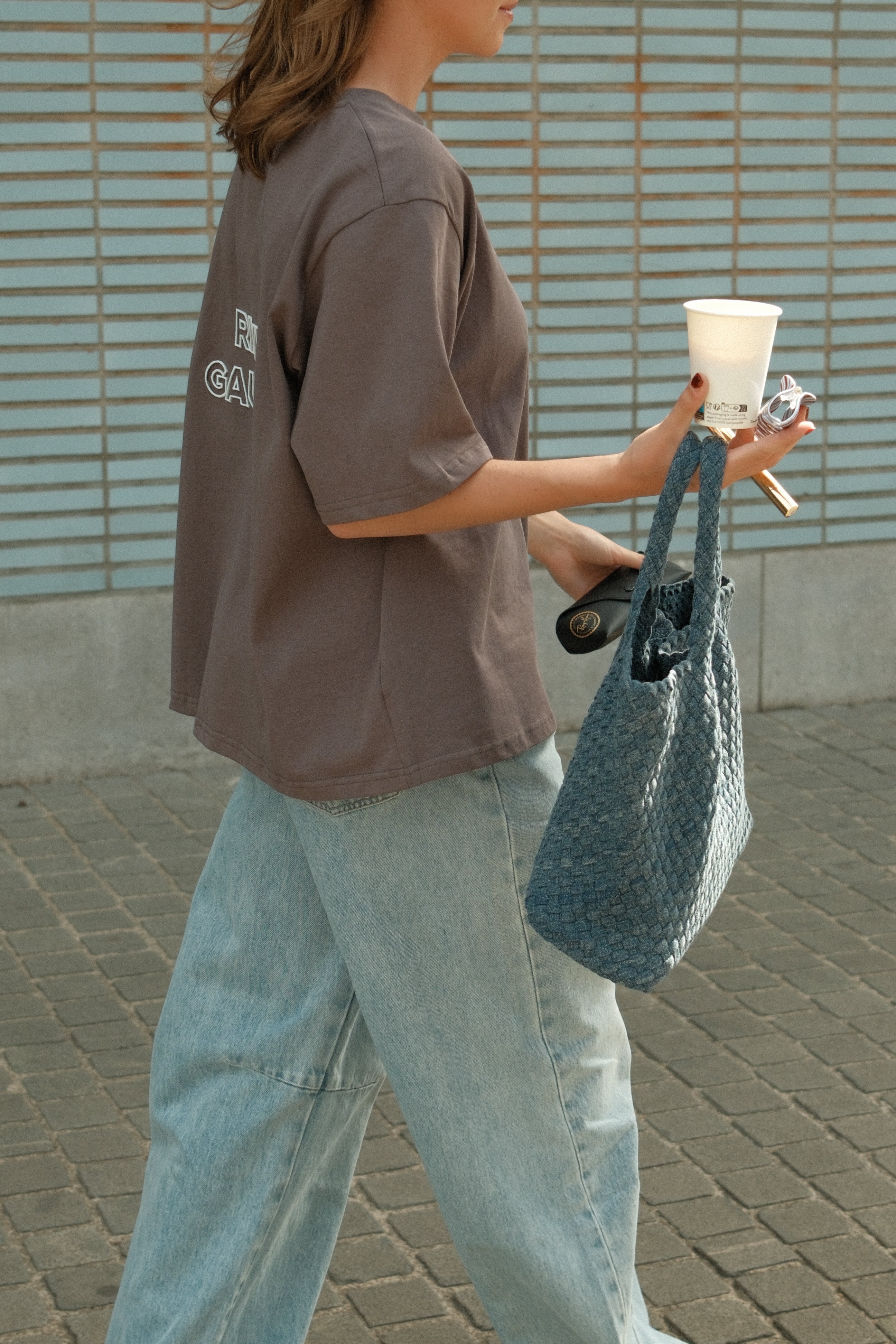 RIVE GAUCHE TEE GREY