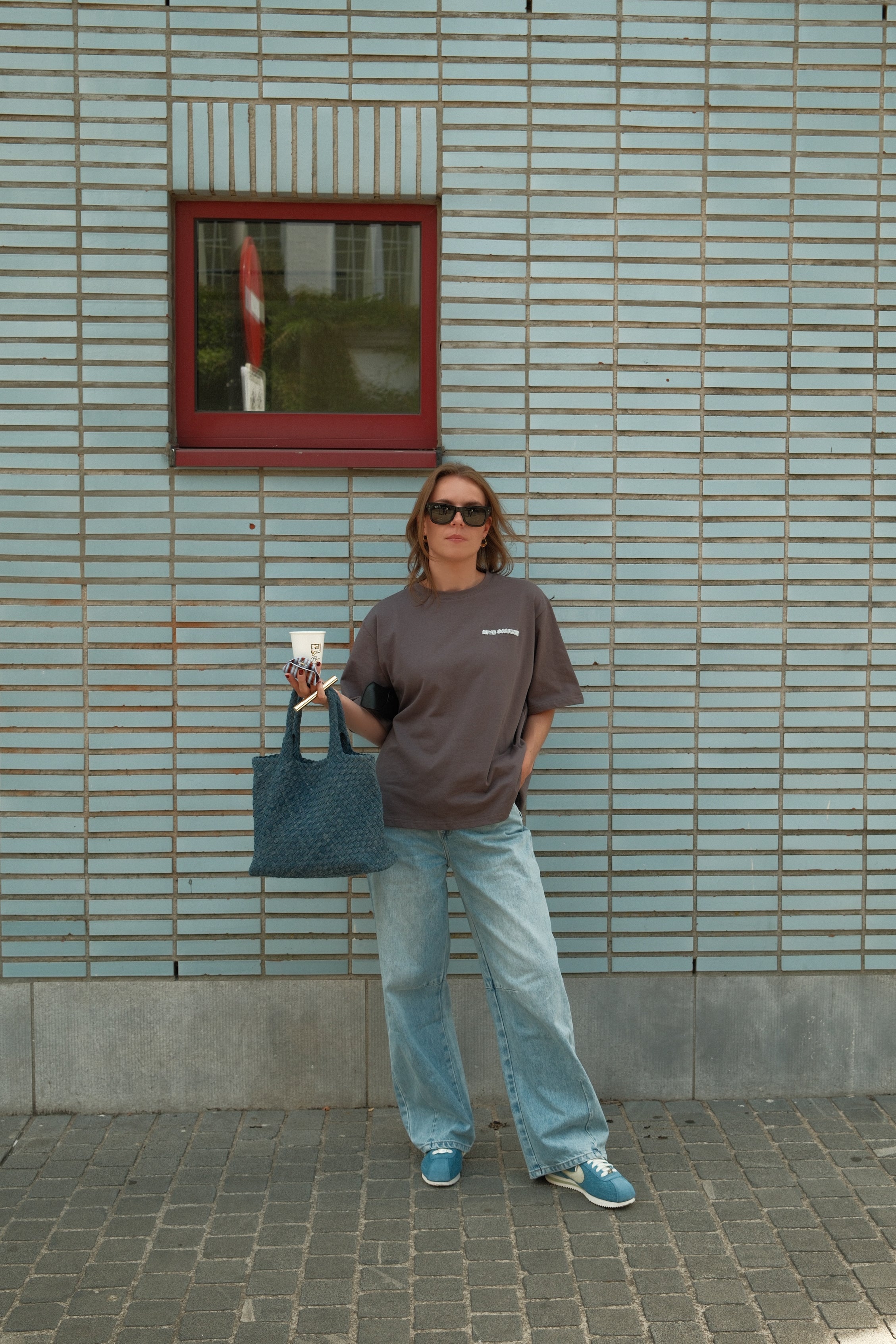 RIVE GAUCHE TEE GREY