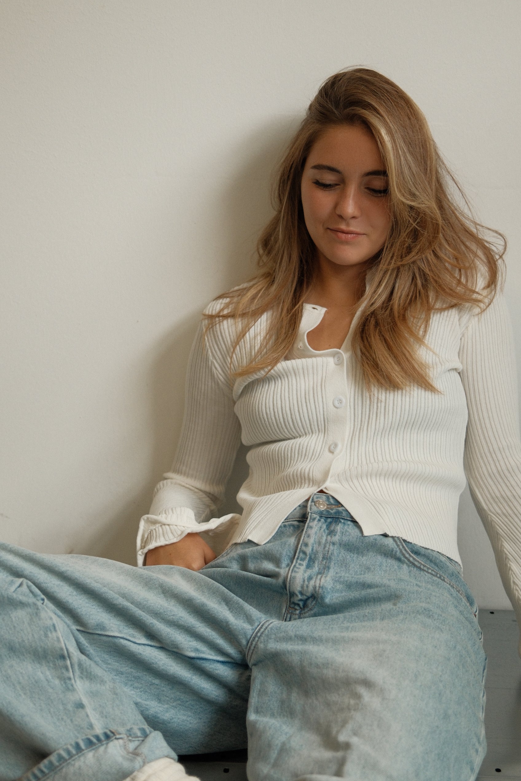 THE CELESTE TOP WHITE