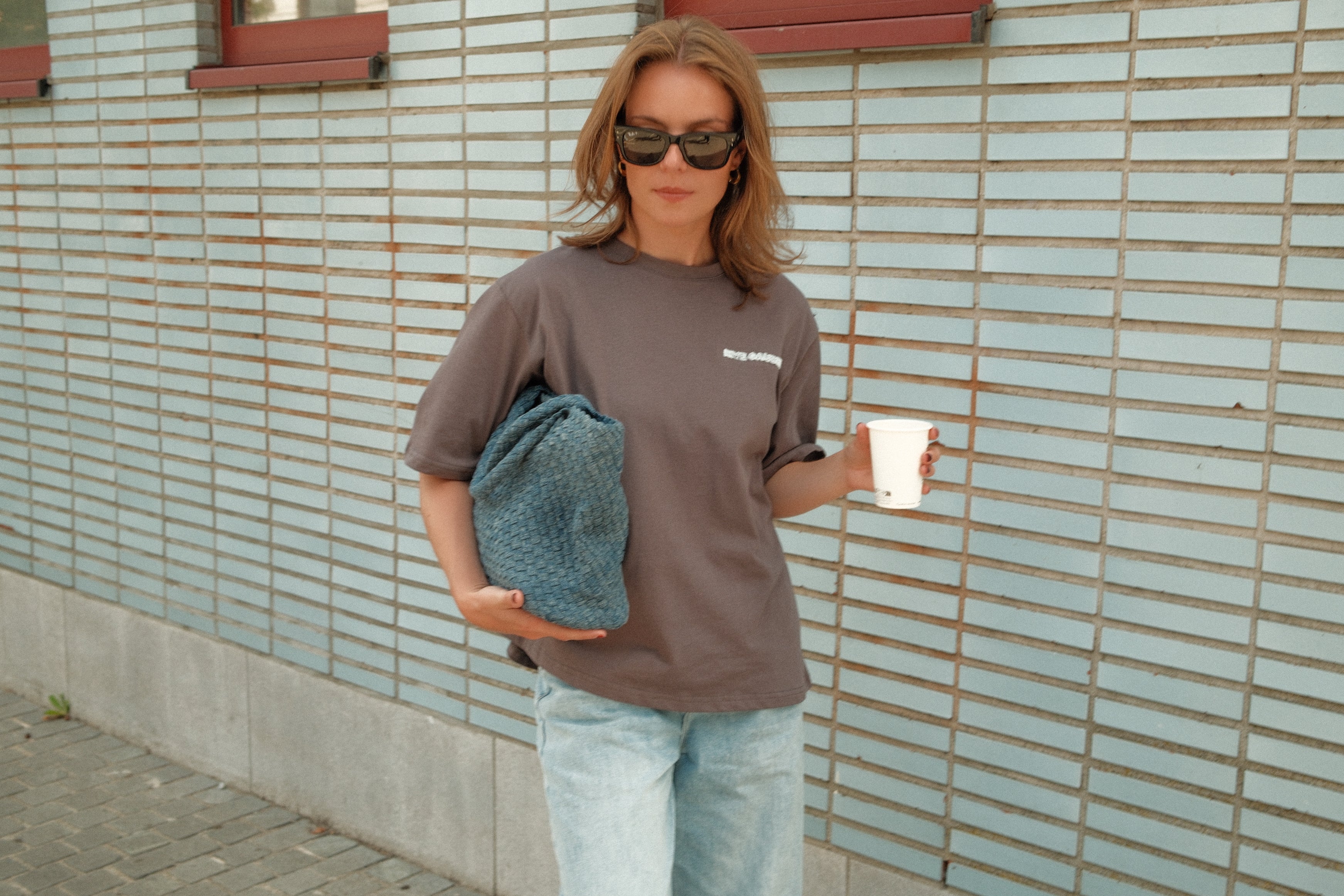 RIVE GAUCHE TEE GREY