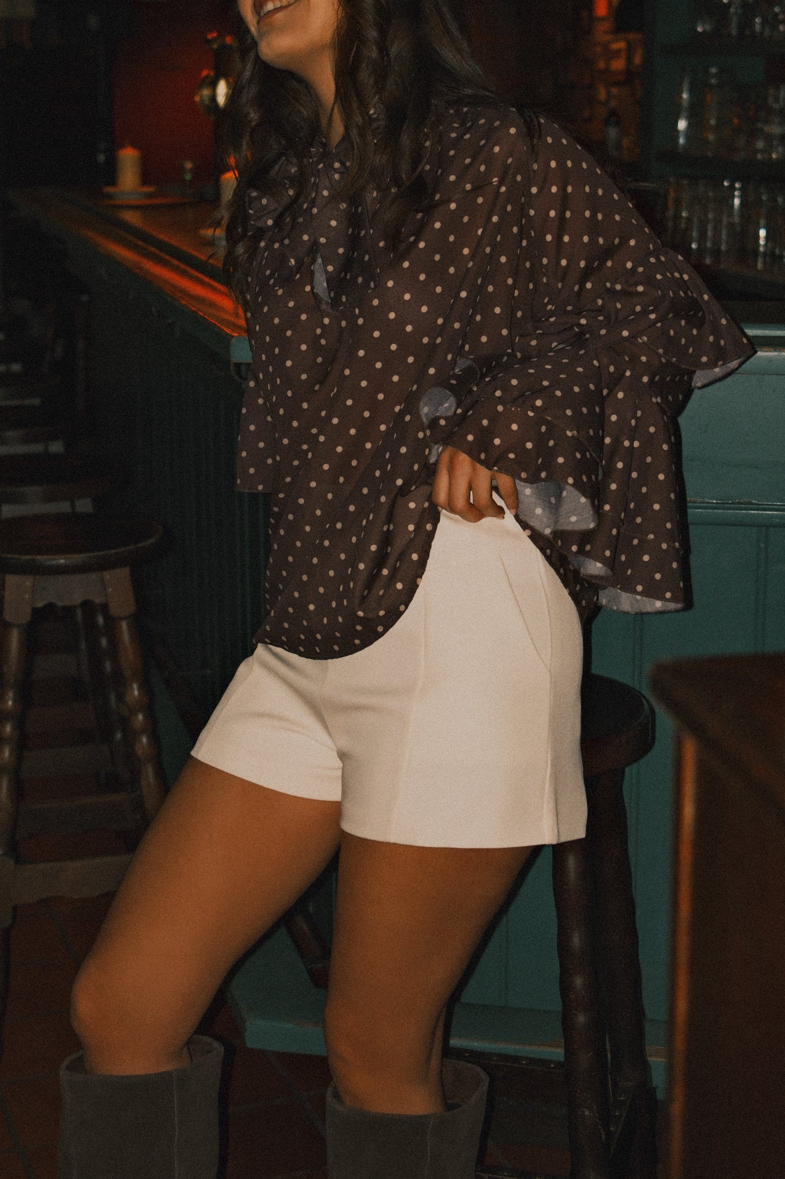 LAUREN SHORT OFF-WHITE