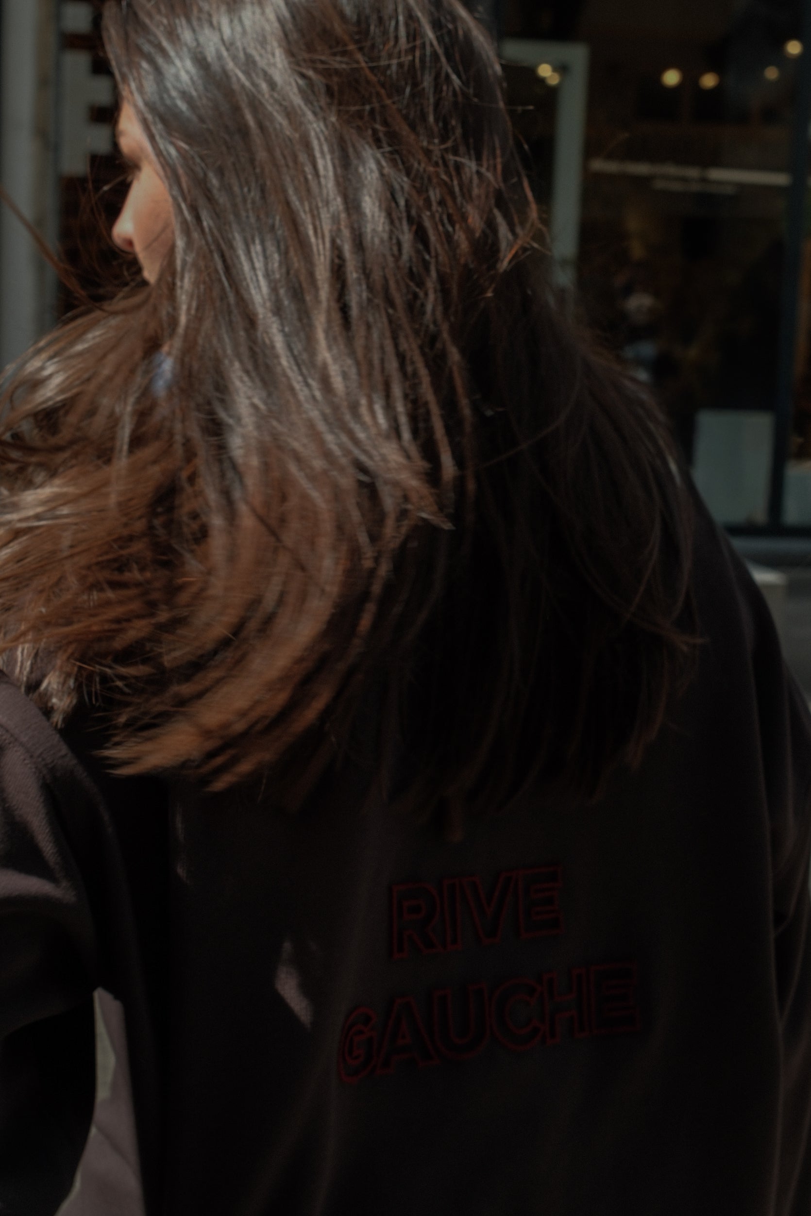 RIVE GAUCHE SWEATER CHOCO