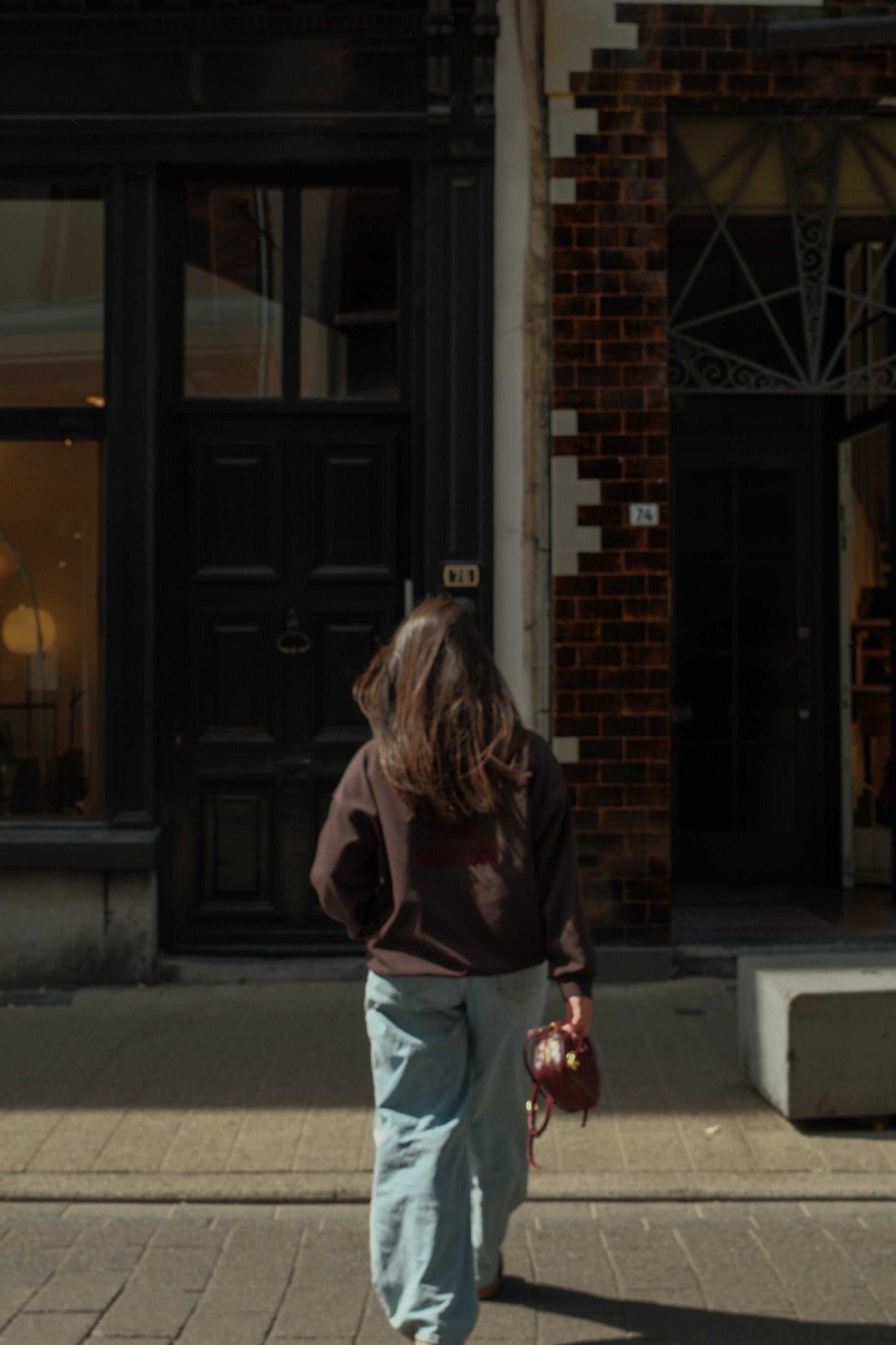 RIVE GAUCHE SWEATER CHOCO