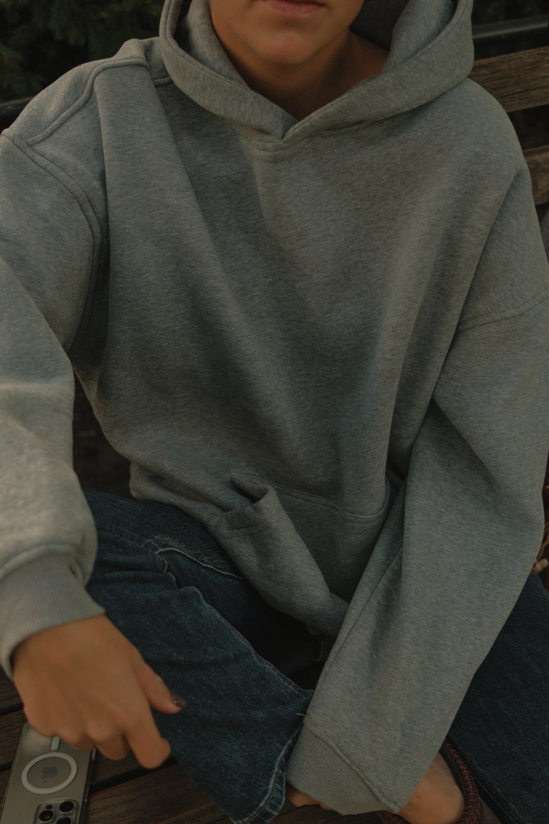 MADISON HOODIE GREY