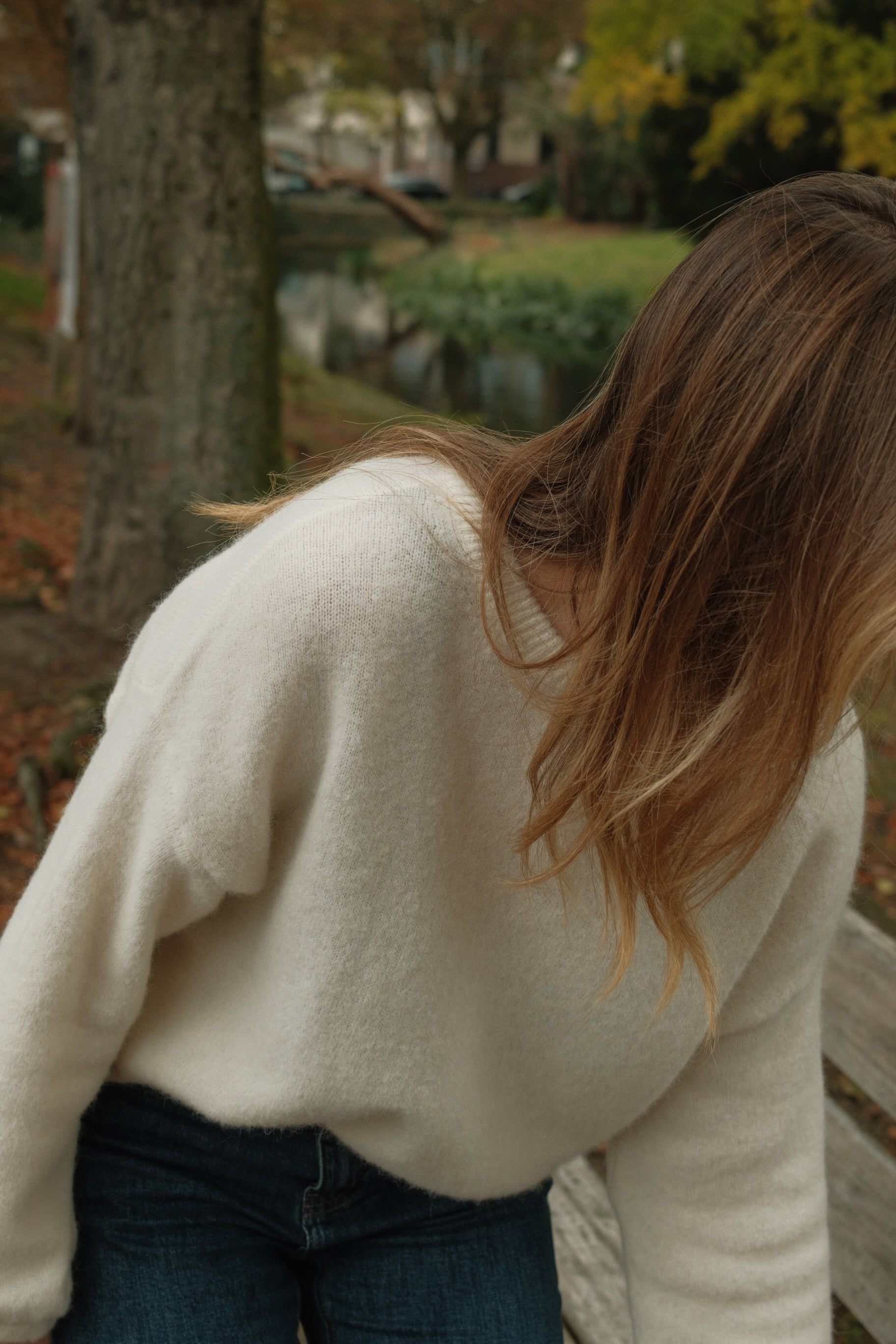 ESSENTIAL SARAH KNIT OFF-WHITE