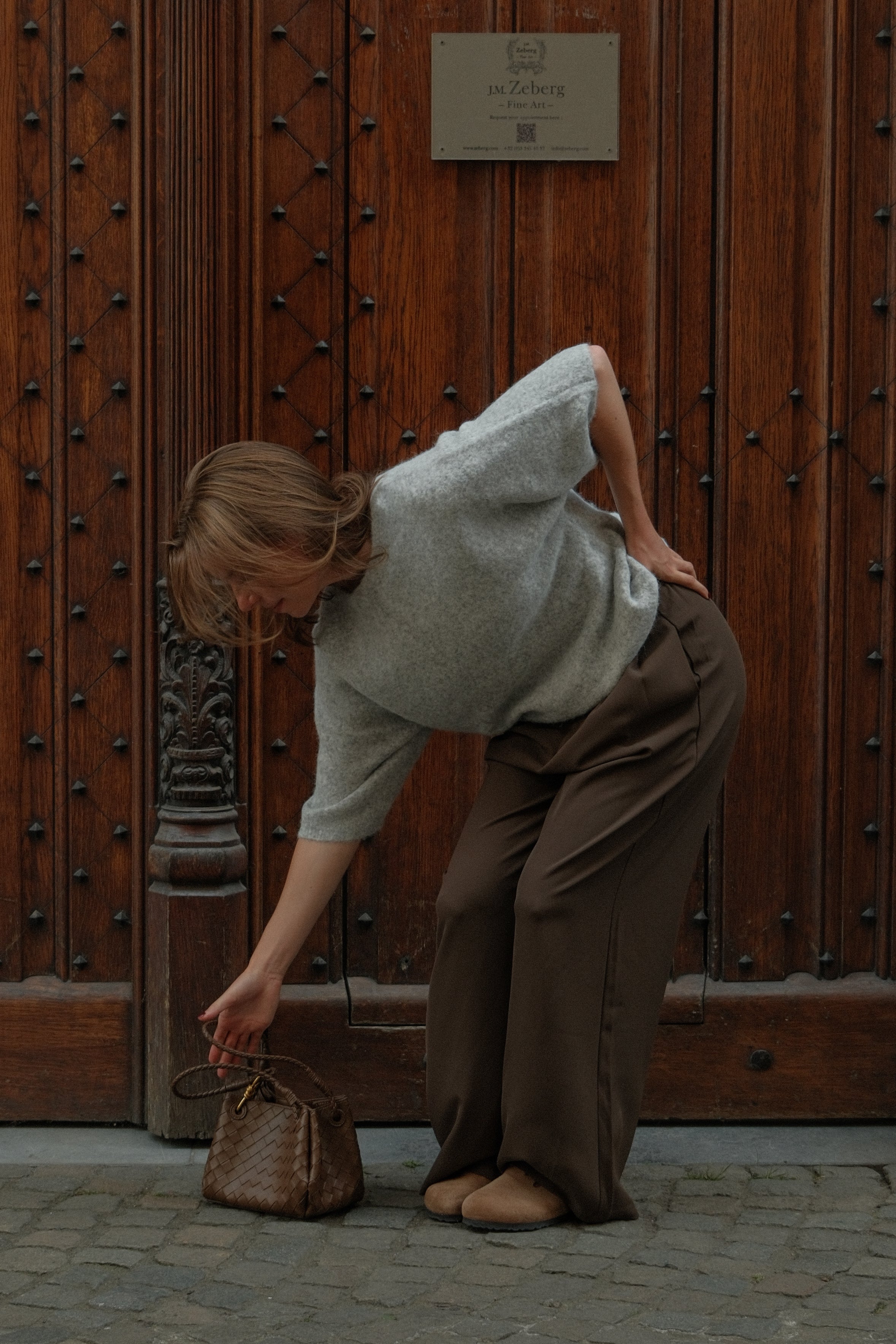 WIDE NOLA PANTALON CHOCO