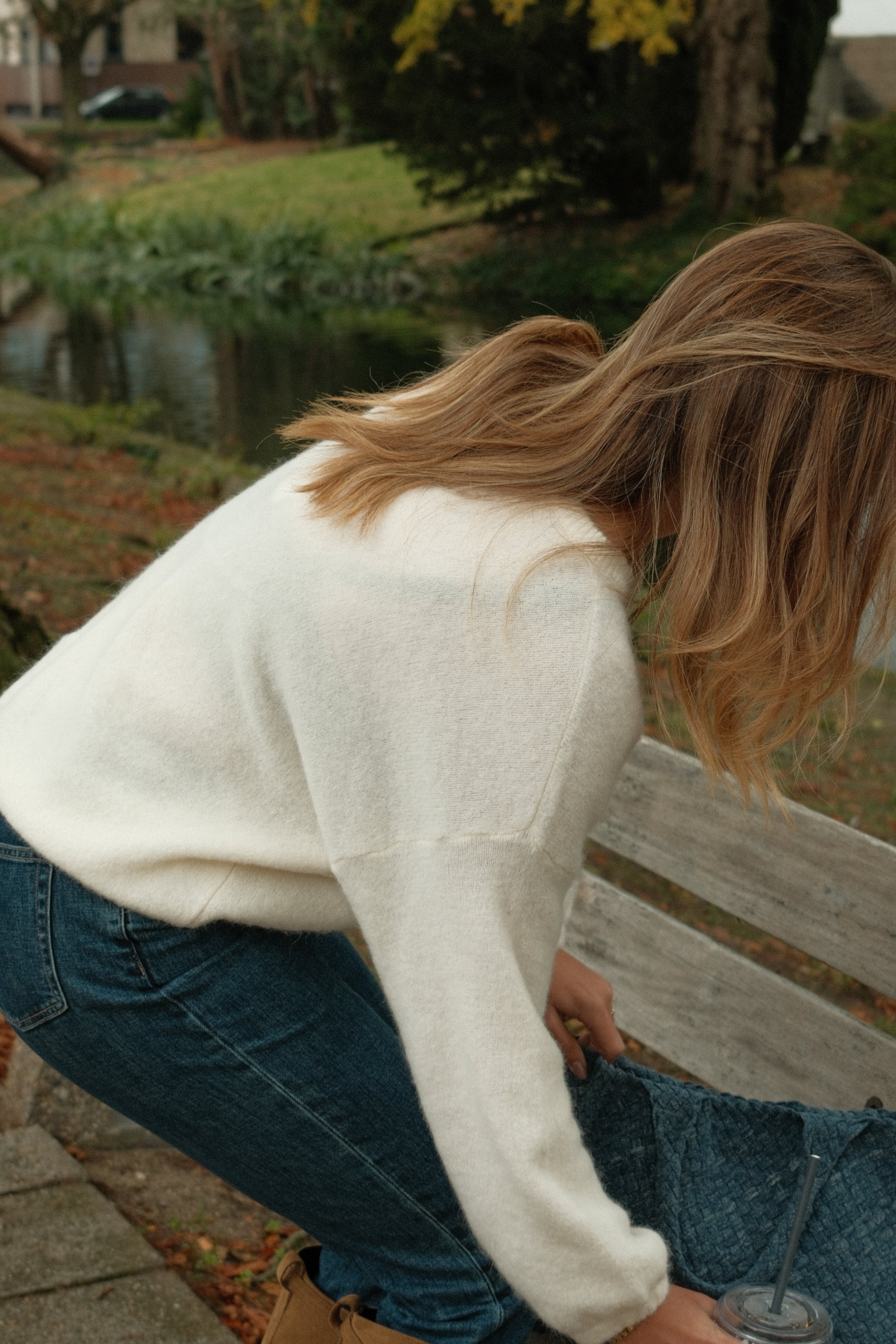 ESSENTIAL SARAH KNIT OFF-WHITE