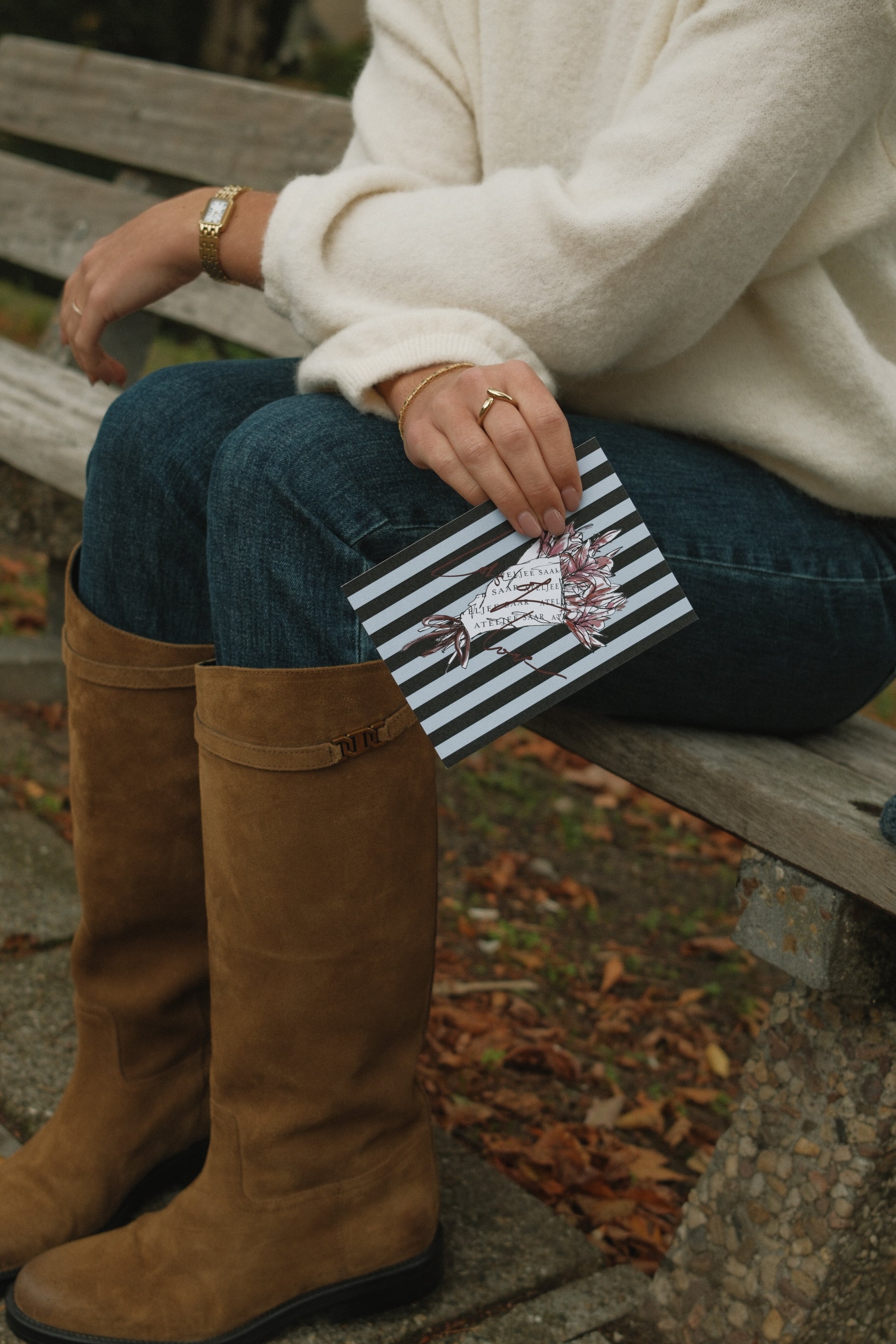 ESSENTIAL SARAH KNIT OFF-WHITE