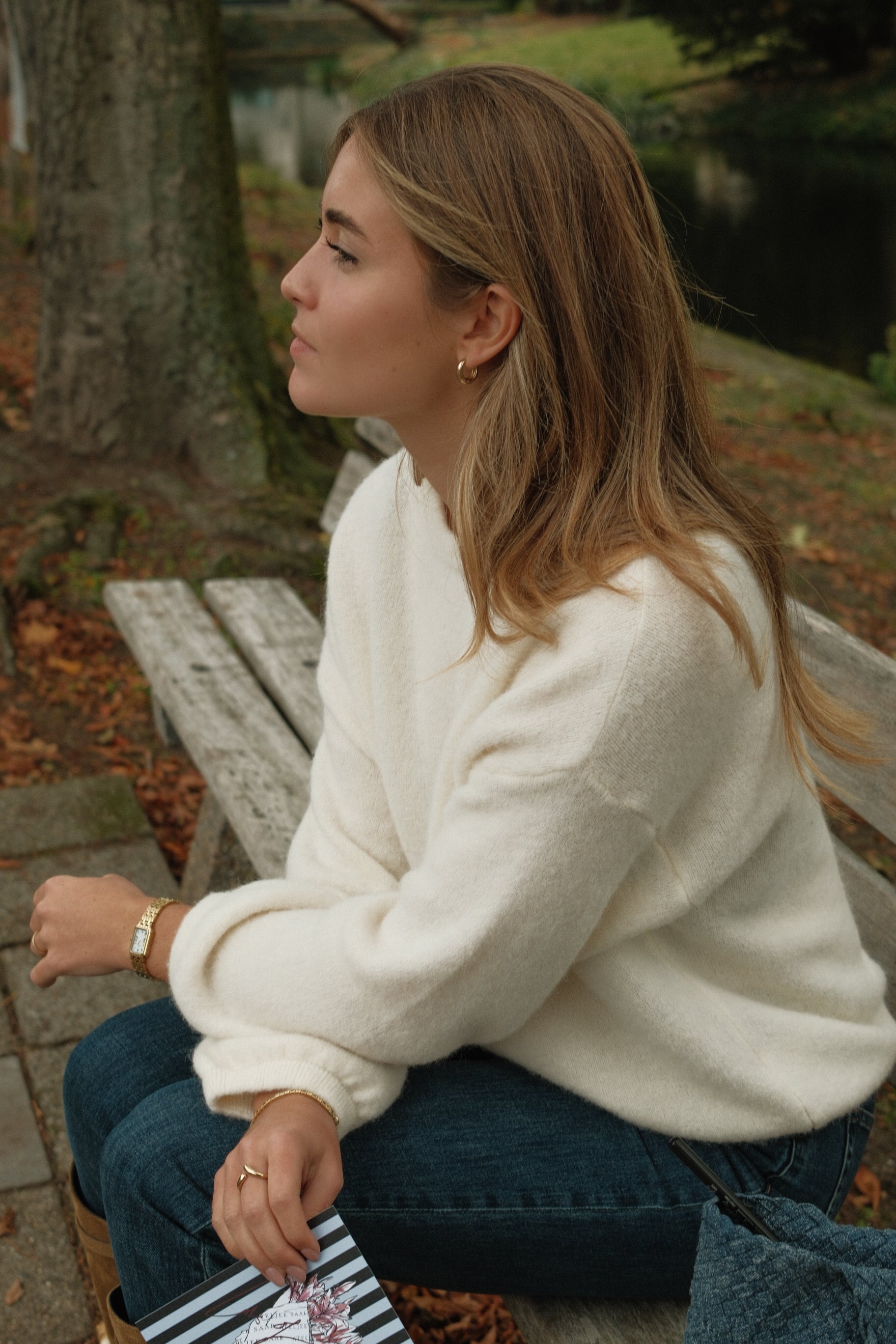 ESSENTIAL SARAH KNIT OFF-WHITE