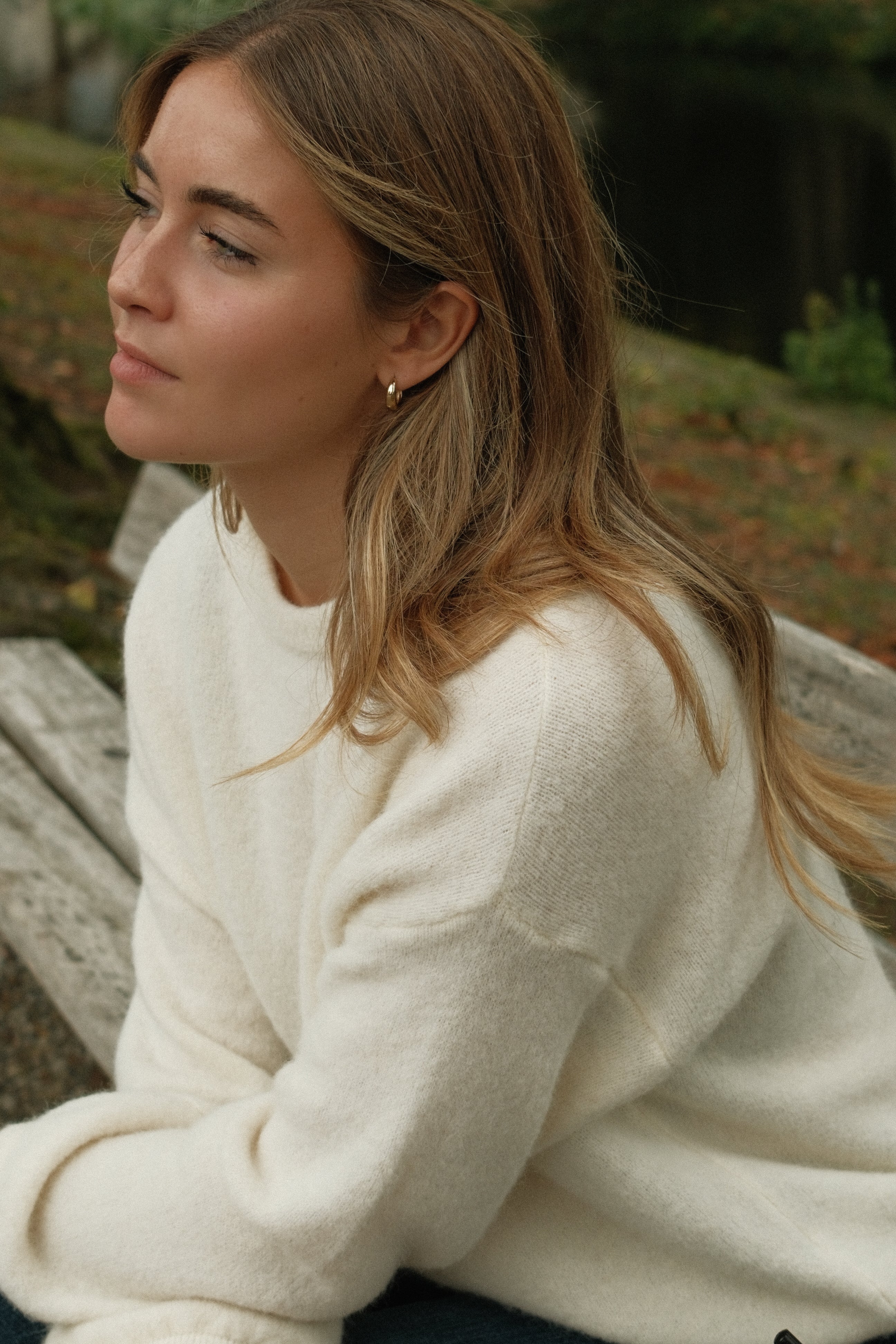 ESSENTIAL SARAH KNIT OFF-WHITE